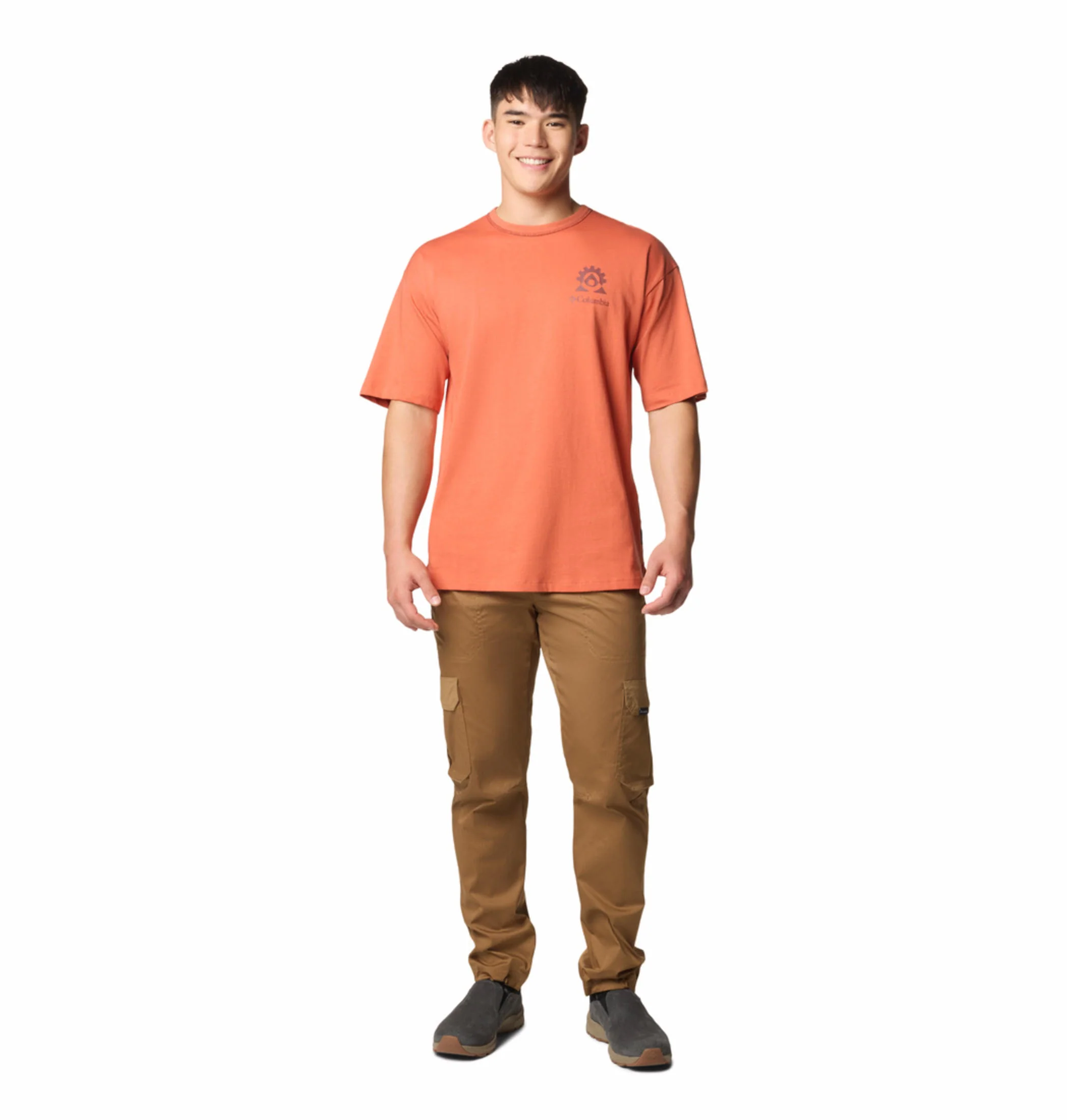 Columbia Men Red Landroamer SS Crew - Image 6