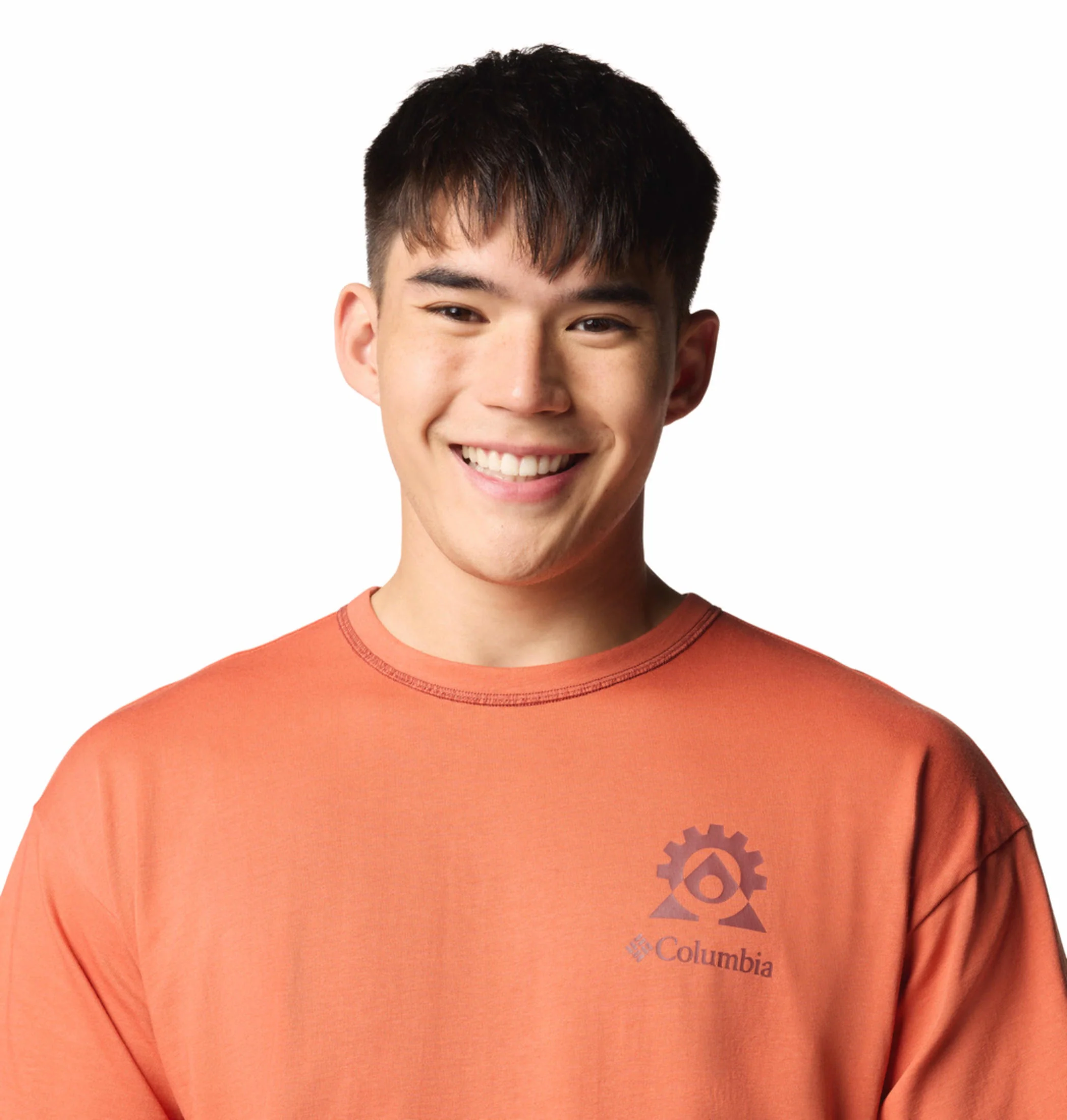 Columbia Men Red Landroamer SS Crew - Image 7