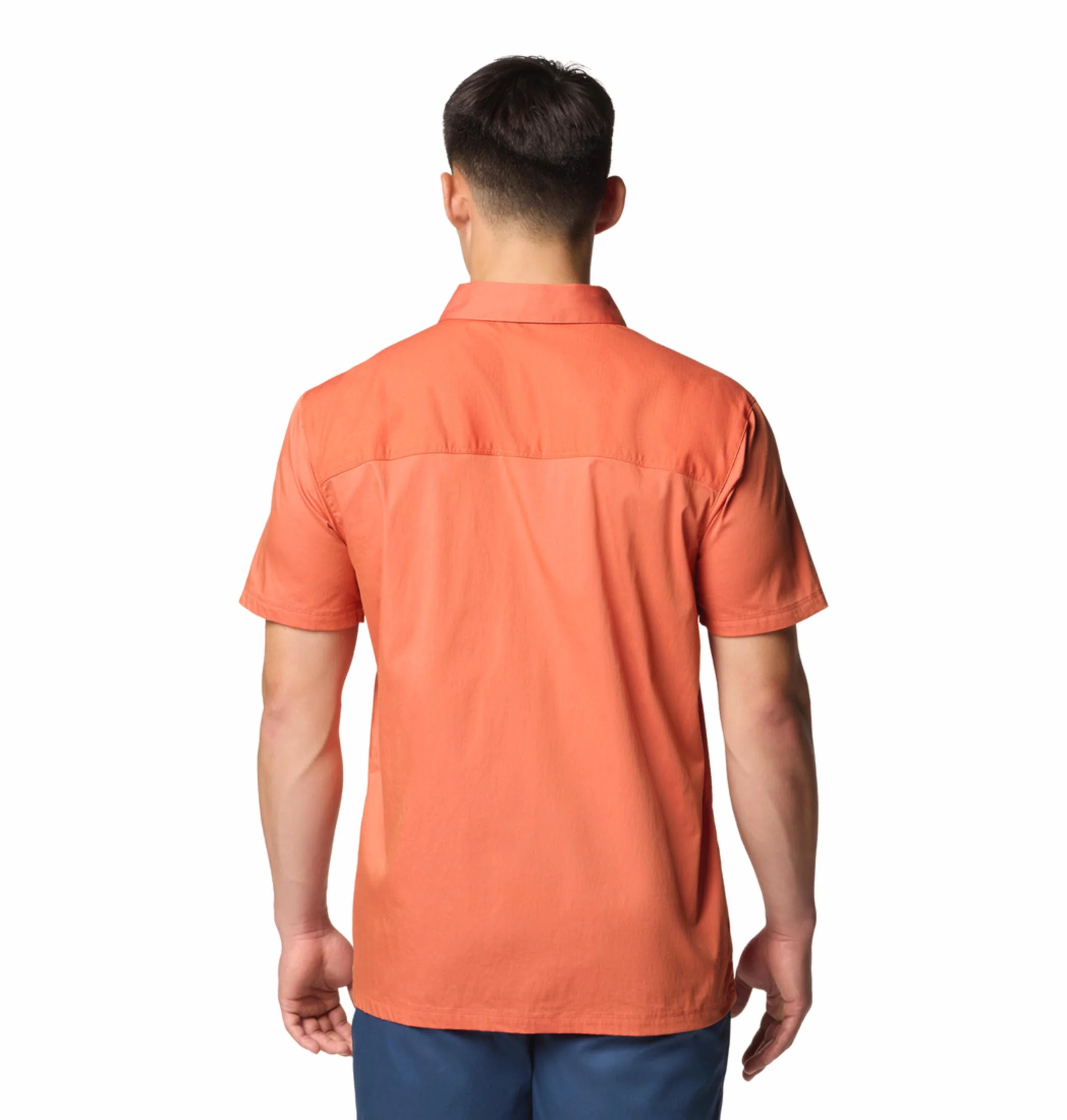 Columbia Men Red Landroamer Twill SS Shirt - Image 5