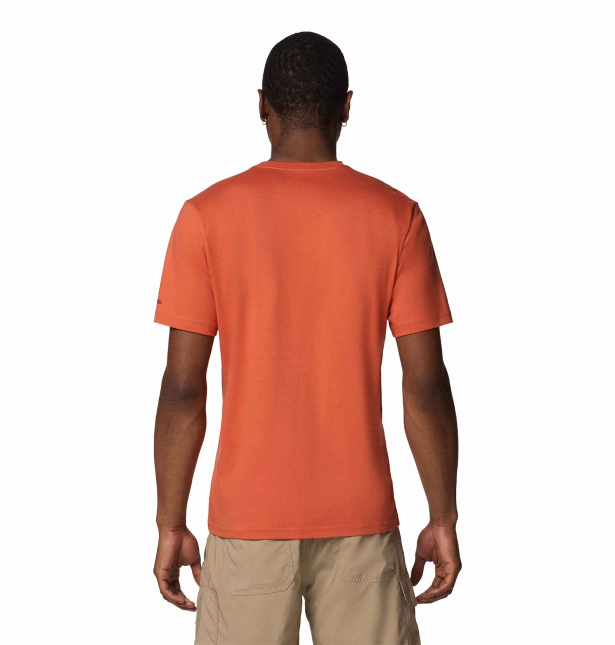 Columbia Men Red M Rapid Ridge Graphic Tee - Image 5