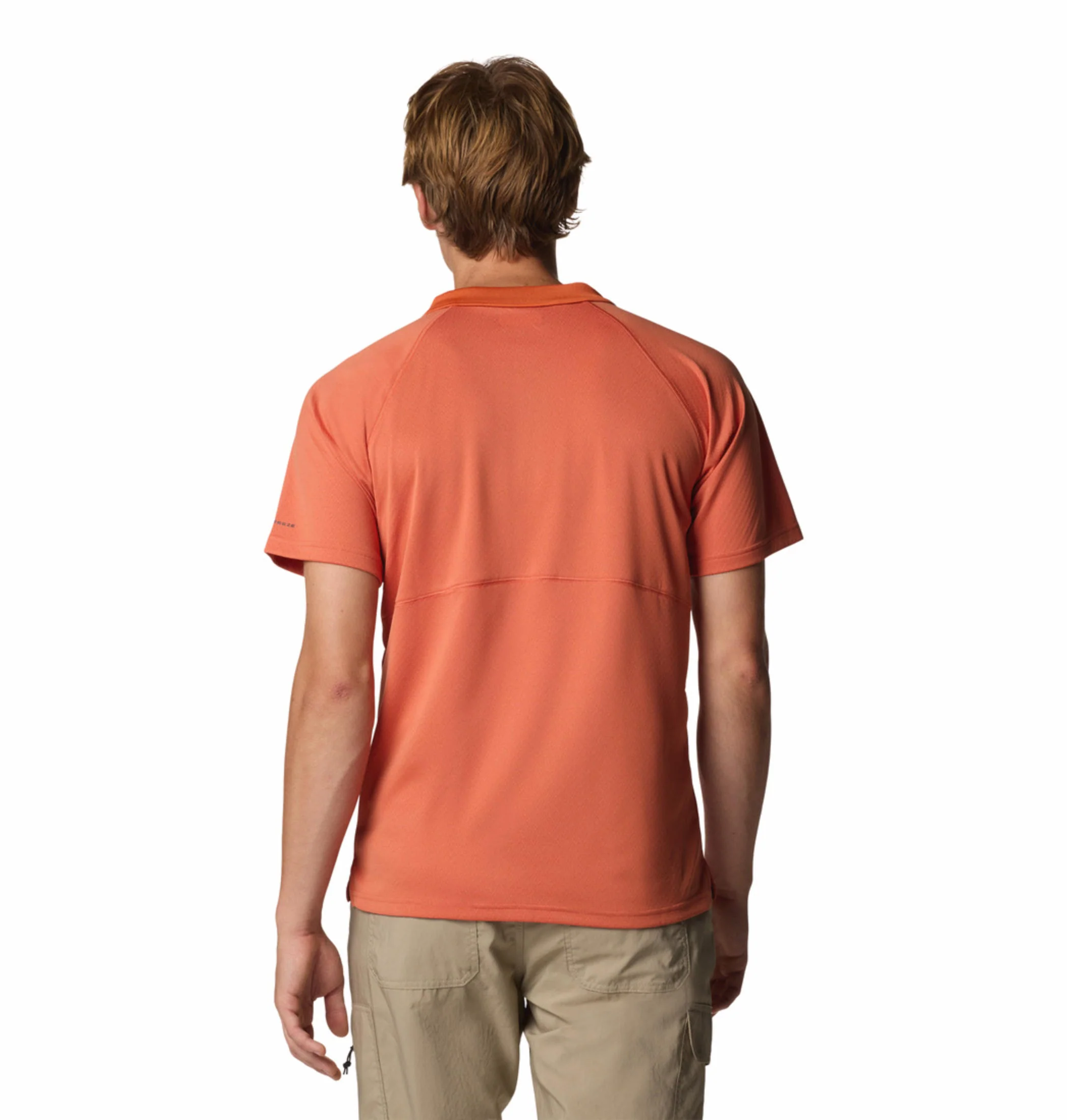 Columbia Men Red Alpine Chill Pro Polo (Sun Protection) - Image 5