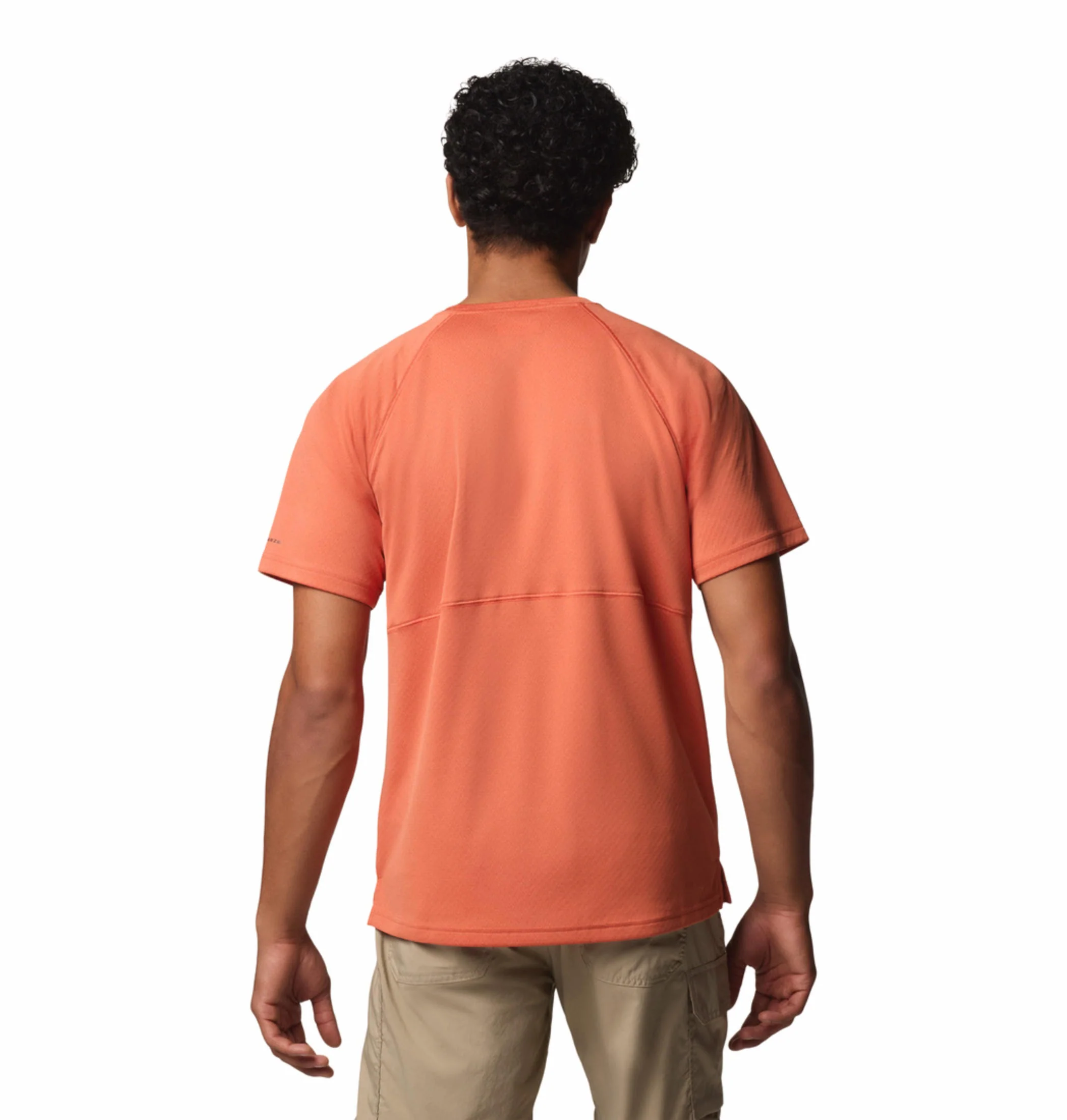 Columbia Men Red Alpine Chill Pro SS Crew (Sun Protection) - Image 5