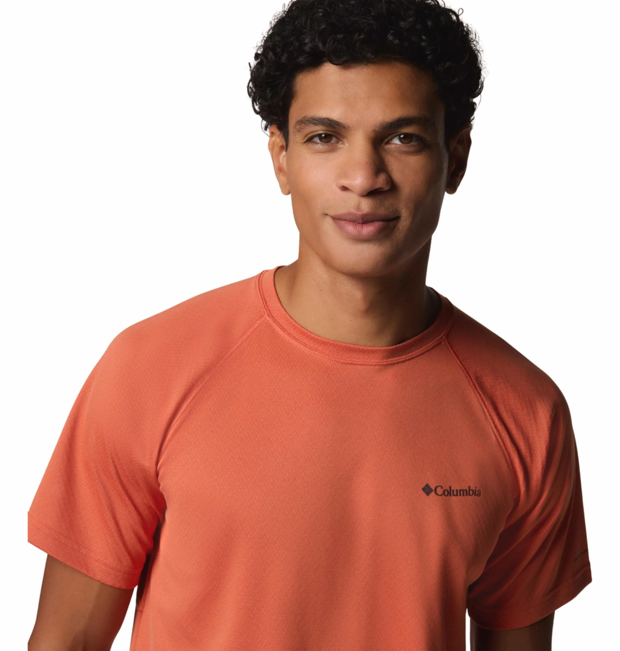Columbia Men Red Alpine Chill Pro SS Crew (Sun Protection) - Image 7