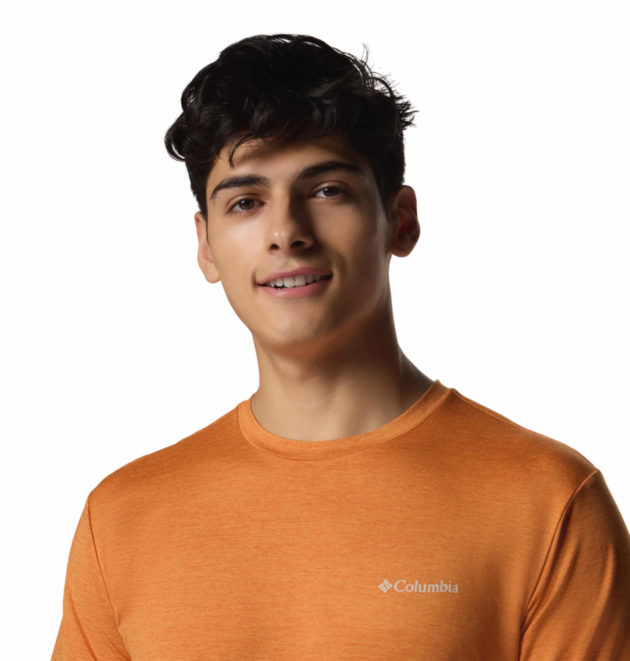 Columbia Men Red Kwick Hike Back Graphic SS Tee (Sun Protection) - Image 6