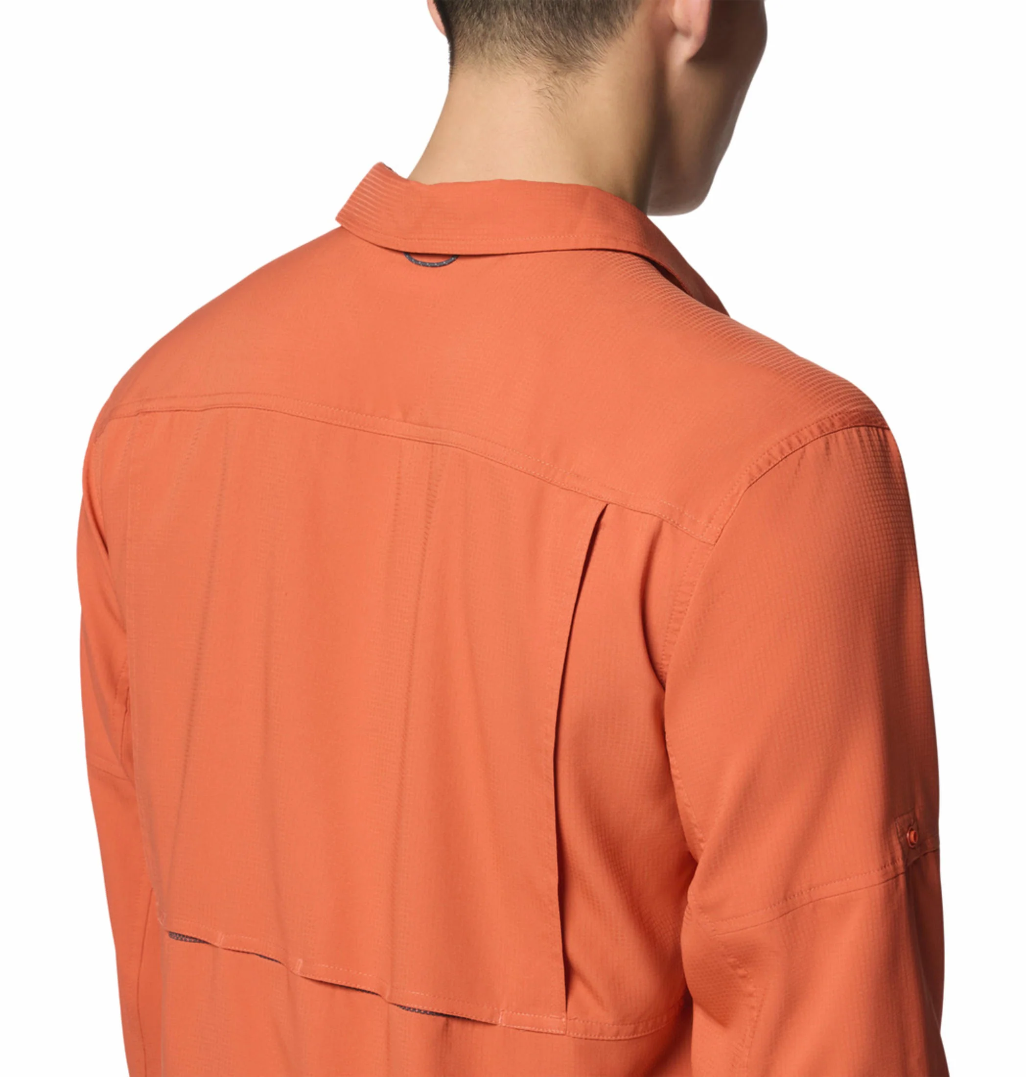 Columbia Men Red Silver Ridge Utility Lite Long Sleeve (Sun Protection) - Image 8