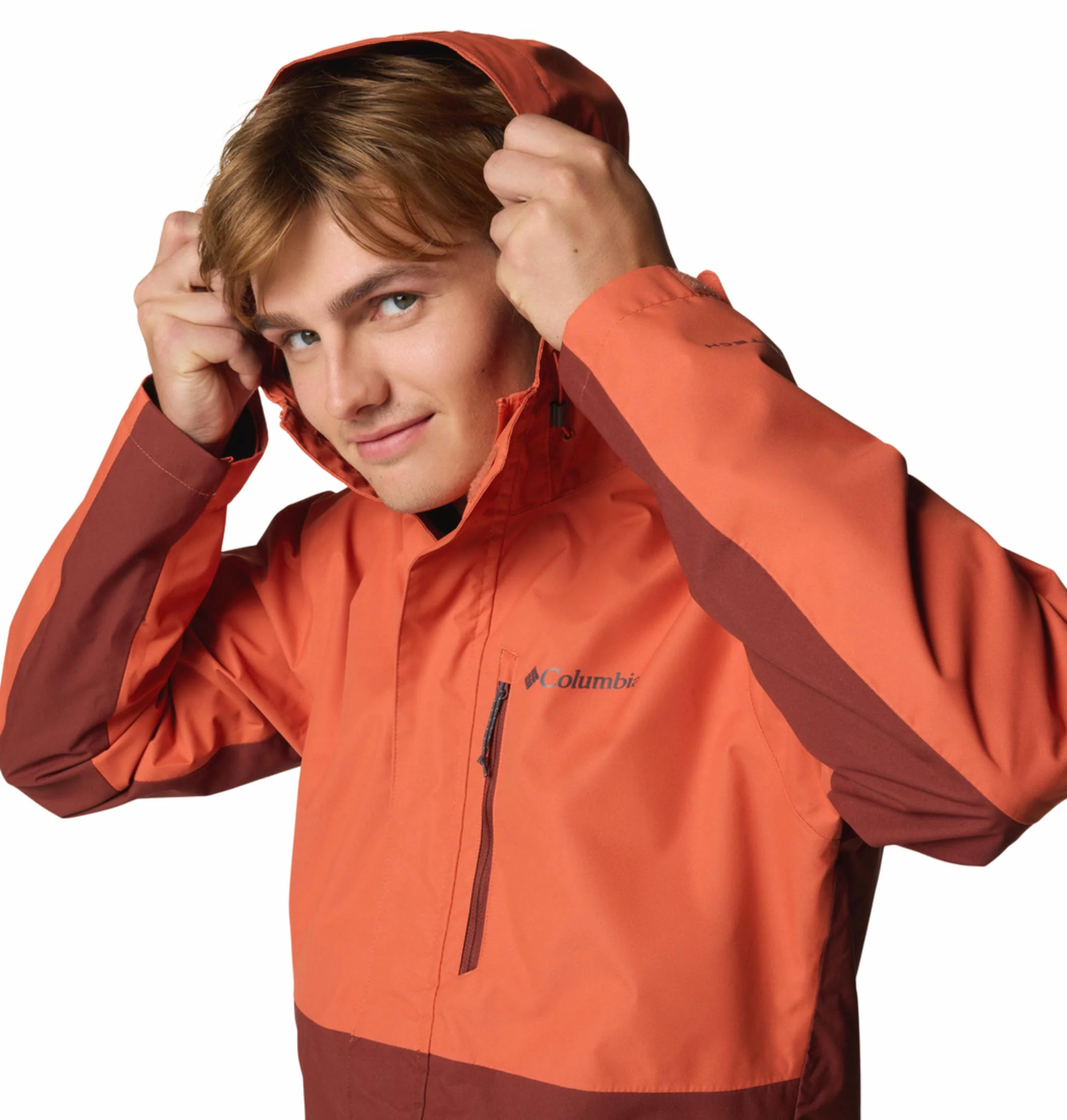 Columbia Men Red Hikebound II Jacket Waterproof - Image 7