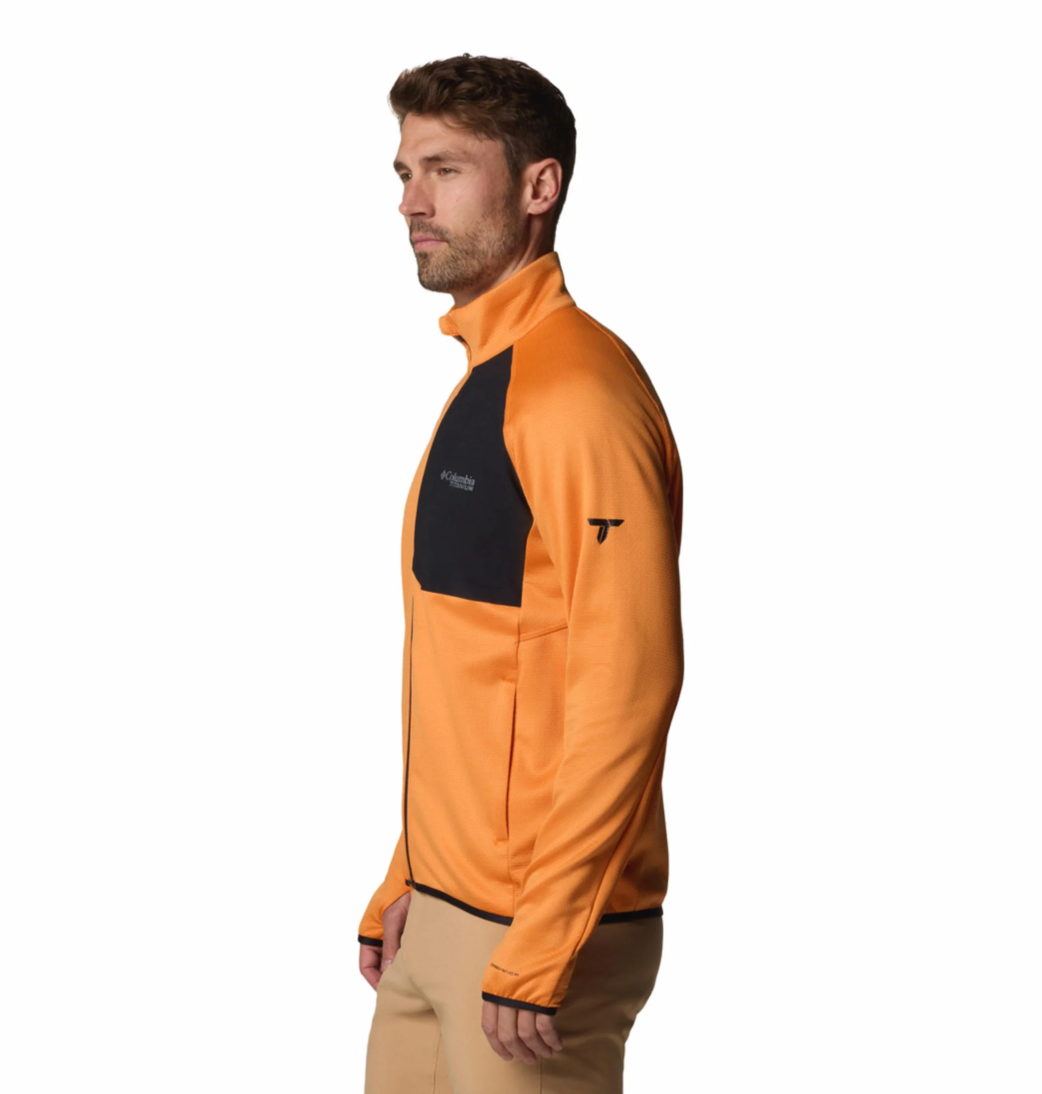 Columbia Men Black Triple Canyon Grid Fleece FZ II - Image 4