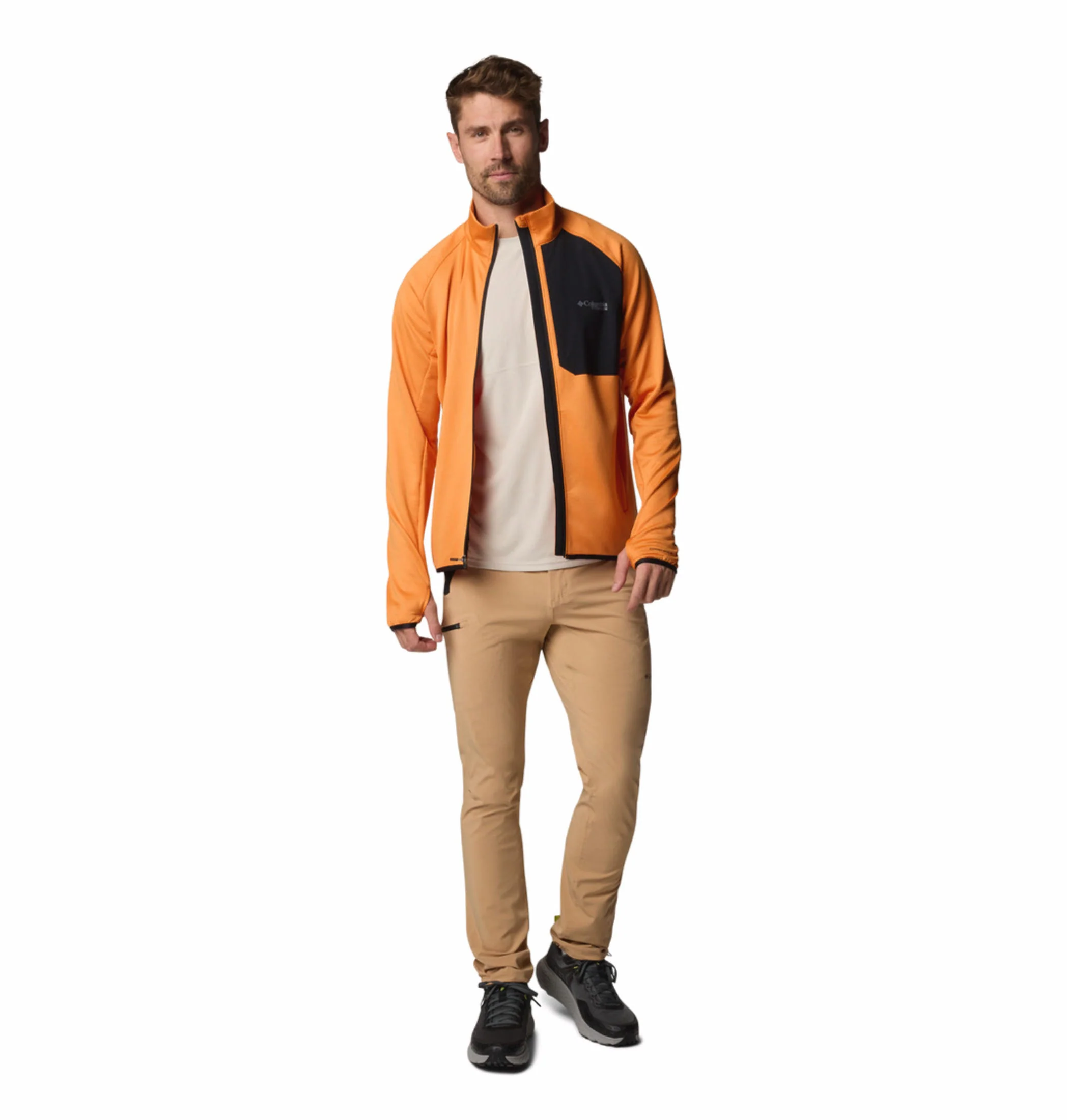 Columbia Men Black Triple Canyon Grid Fleece FZ II - Image 6