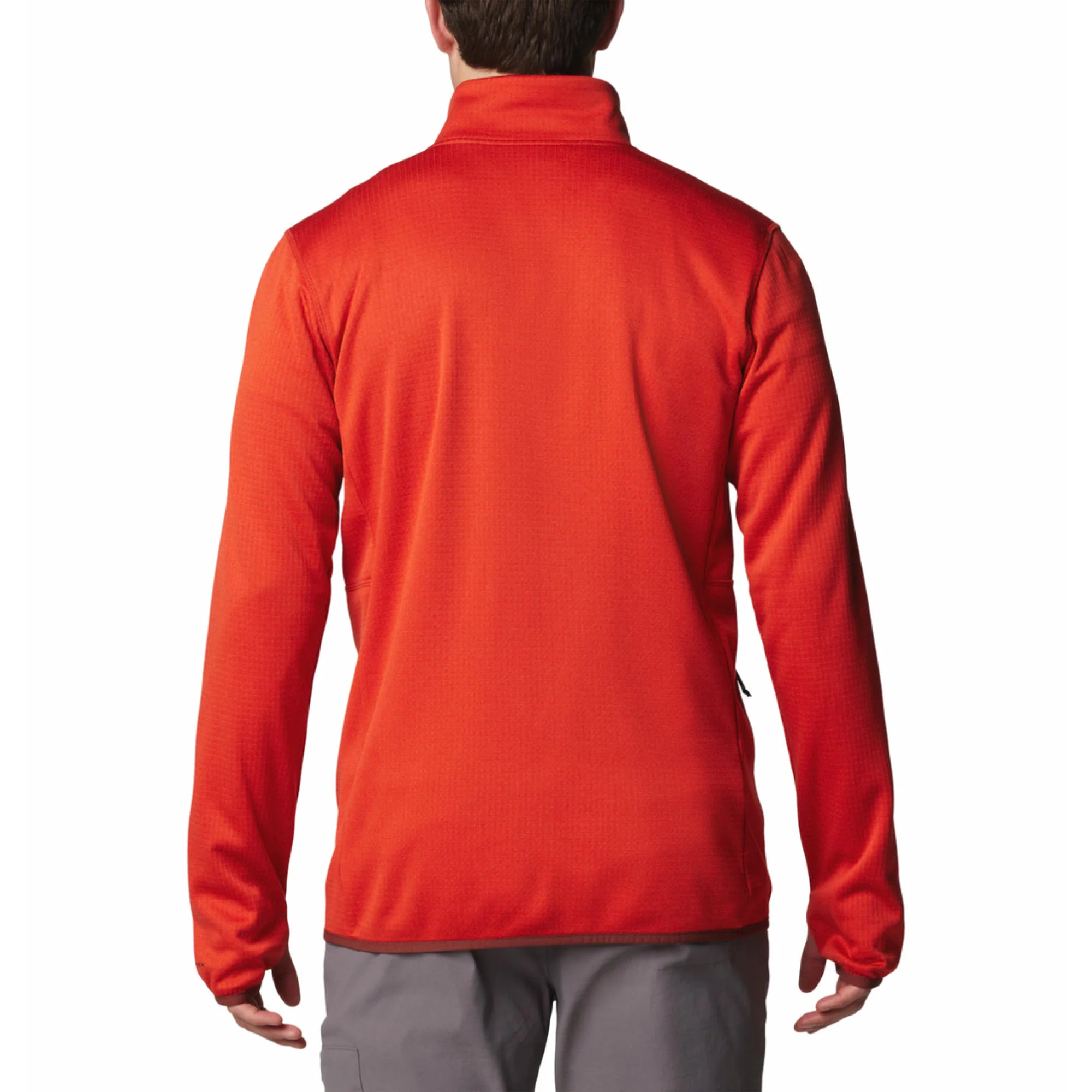 Columbia Men Red Park View Fleece Full Zip - Image 2