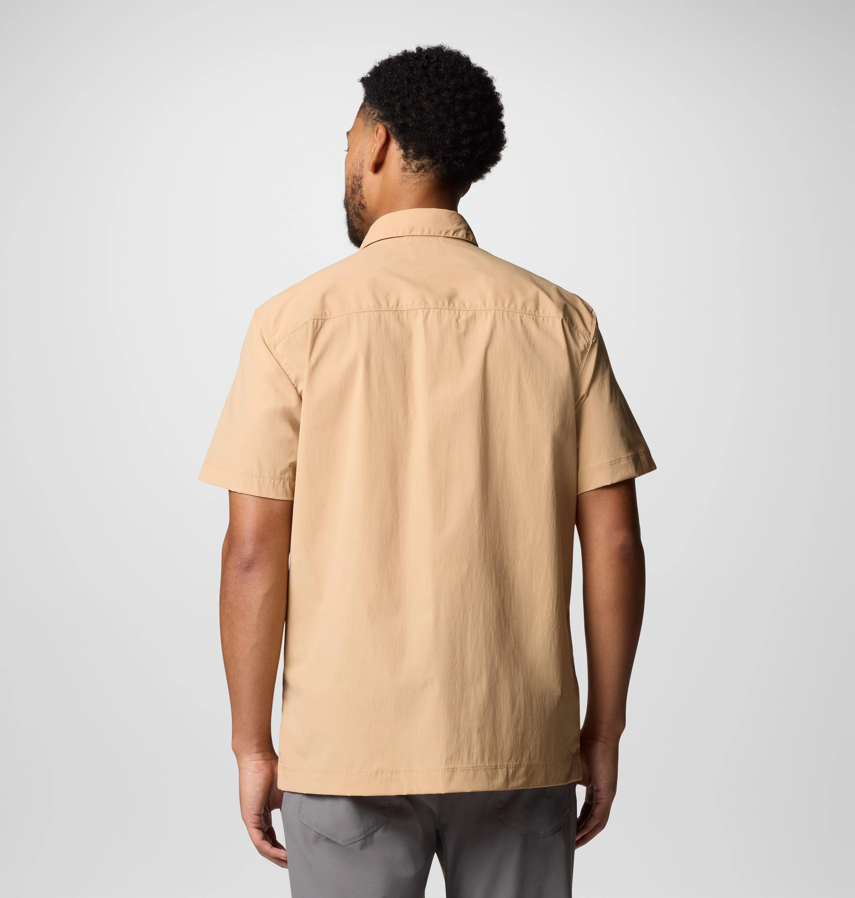 Columbia Men Brown Black Mesa Utility SS Shirt - Image 5