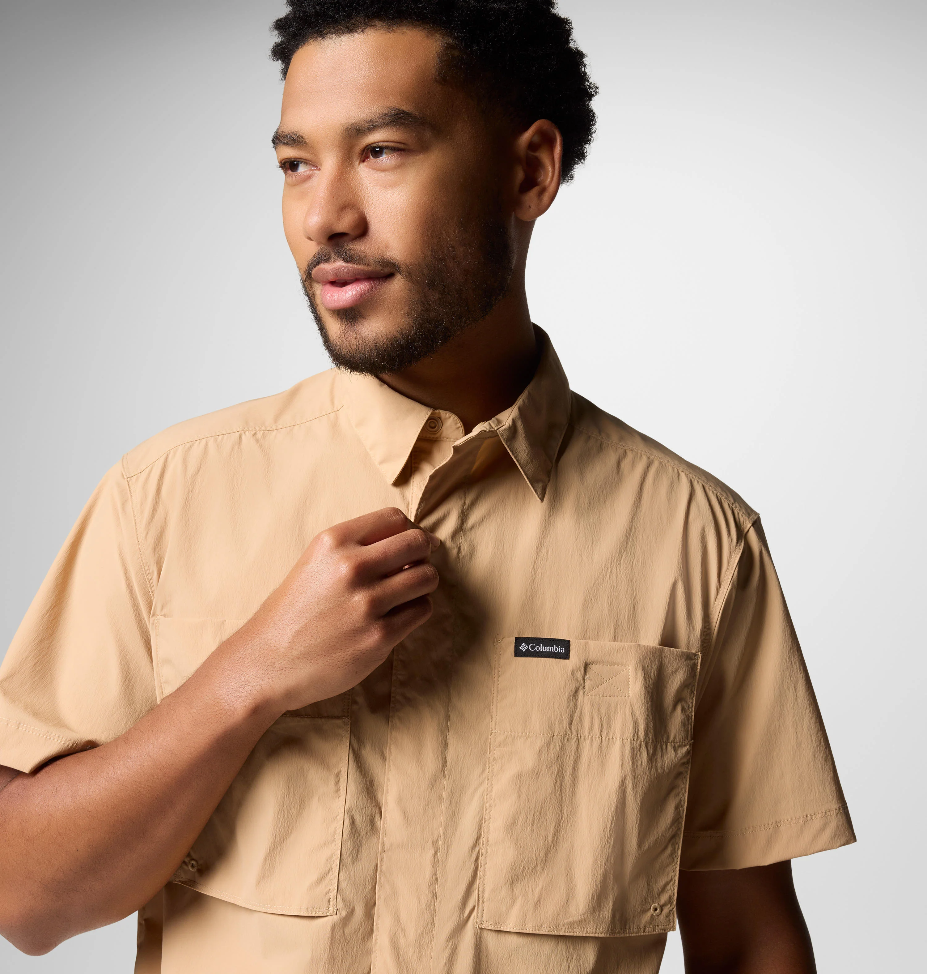 Columbia Men Brown Black Mesa Utility SS Shirt - Image 7