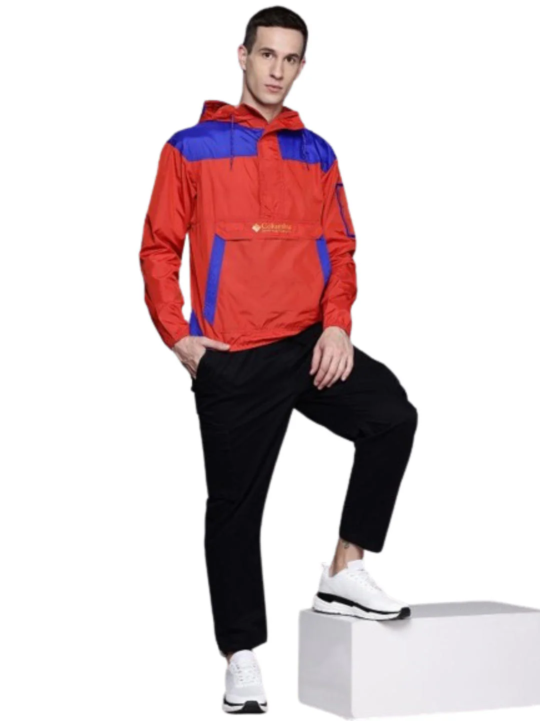 Columbia Men Red Challenger II Windbreaker - Image 4