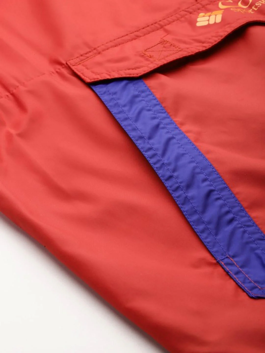 Columbia Men Red Challenger II Windbreaker - Image 7