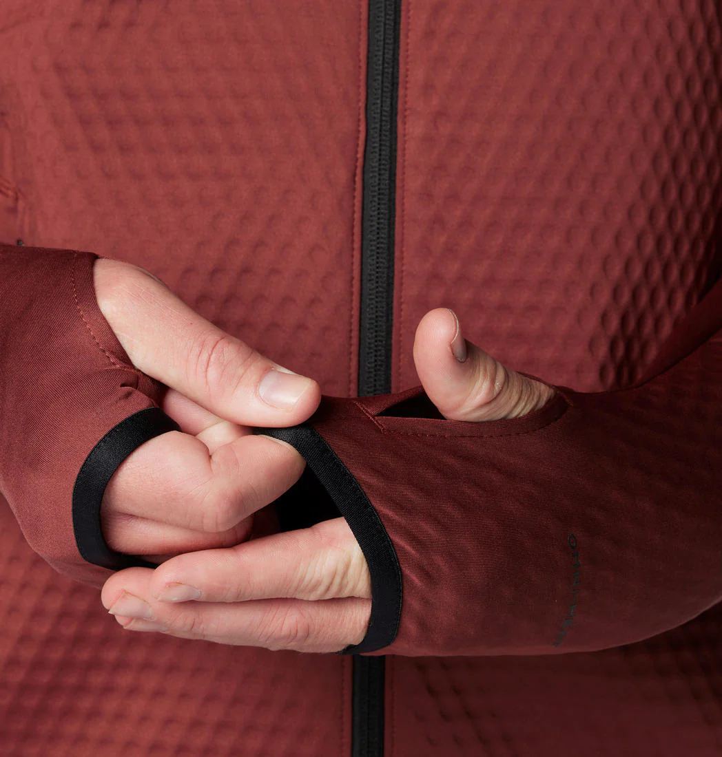 Columbia Men Red Crystal Leaf Omni-Heat Helix Full Zip - Image 9