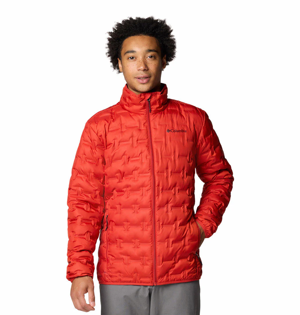 Columbia Men Red Delta Ridge II Down Jacket