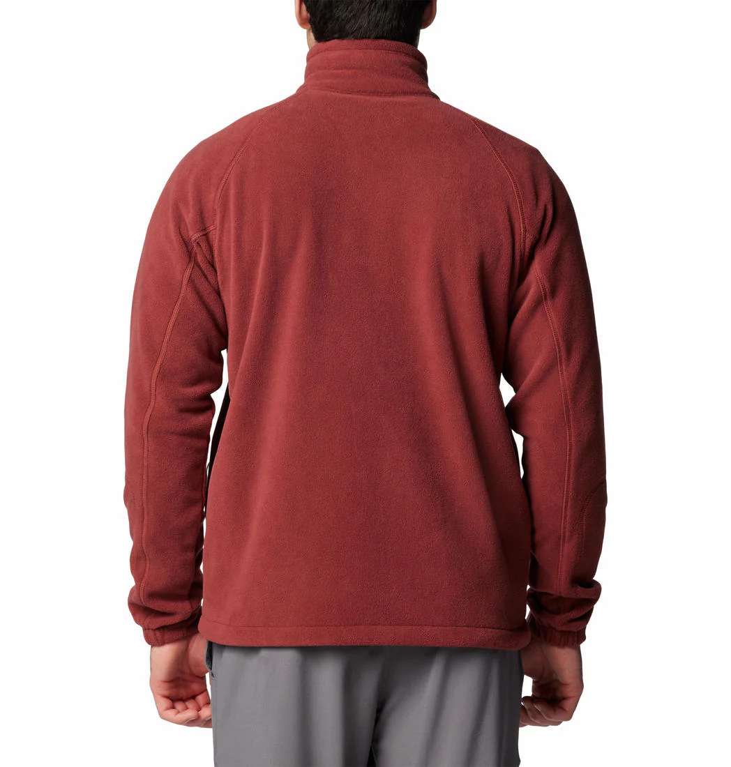 Columbia Men Red Fast Trek II Full Zip Fleece - Image 2
