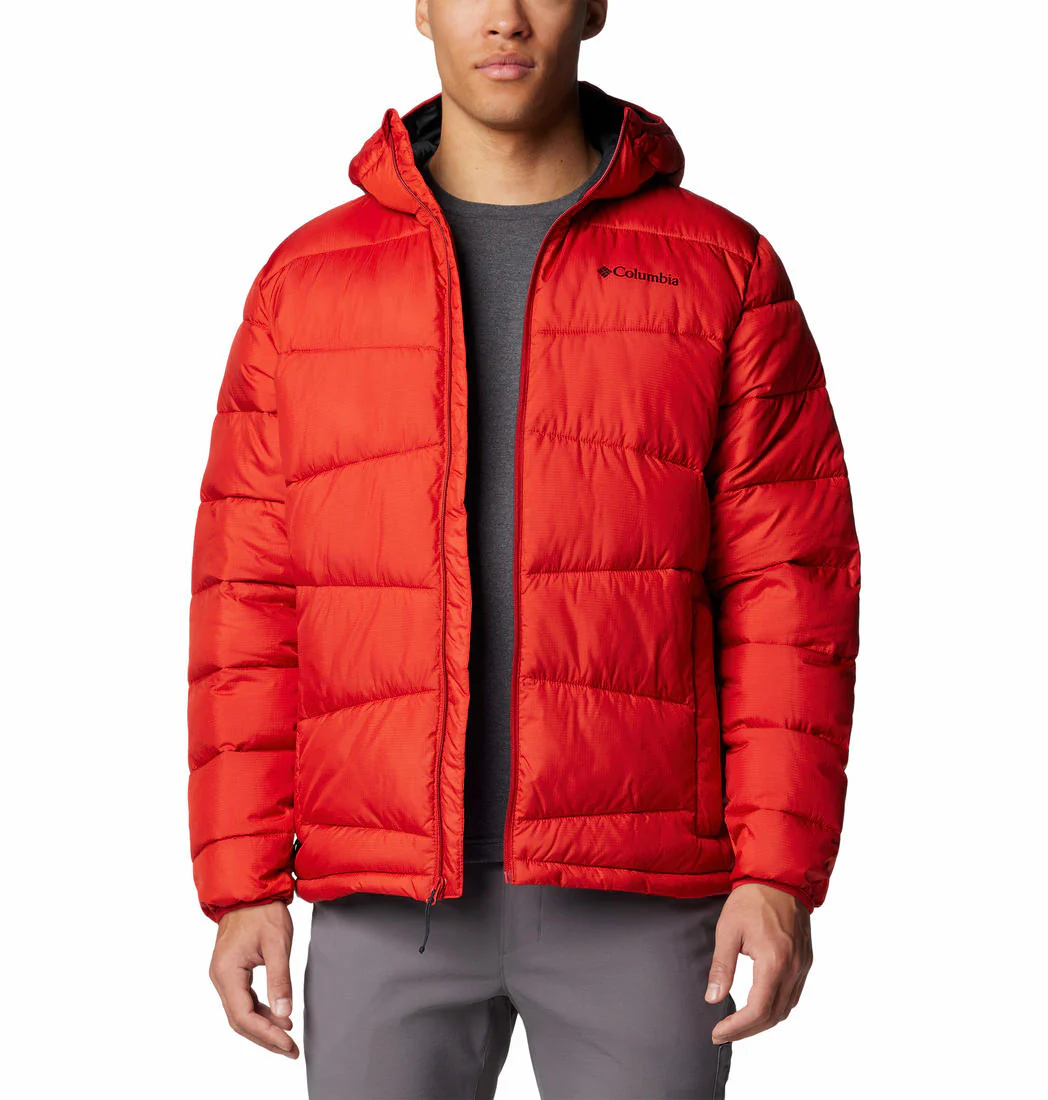 Columbia Men Red Fivemile Butte II Hooded Jacket - Image 4