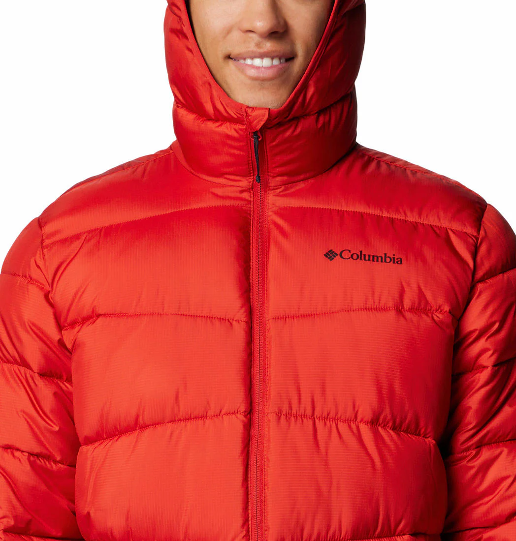 Columbia Men Red Fivemile Butte II Hooded Jacket - Image 6