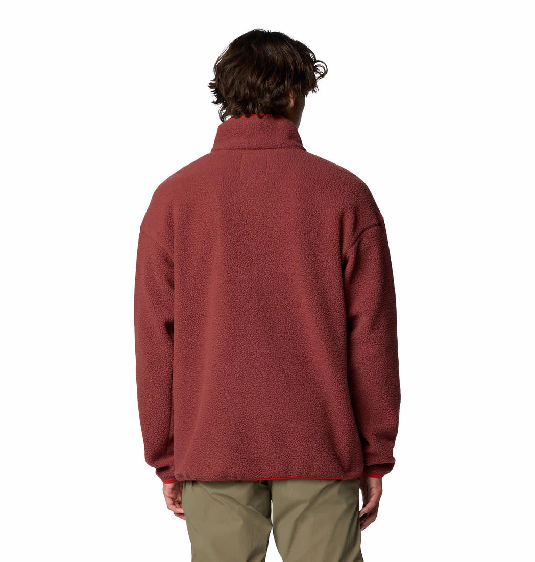 Columbia Men Red Helvetia II Half Snap Fleece - Image 2