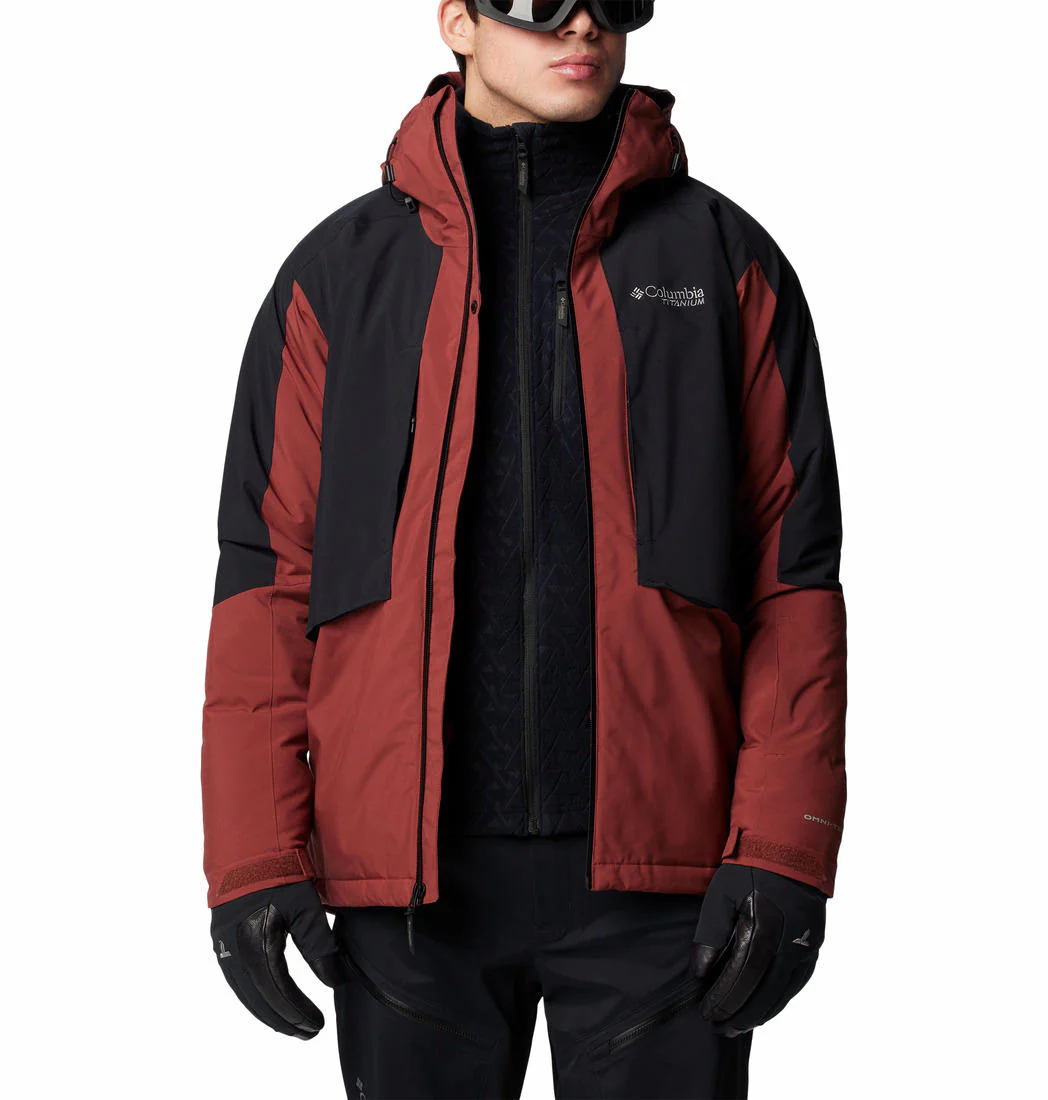 Columbia Men Red Highland Summit II Jacket - Image 4