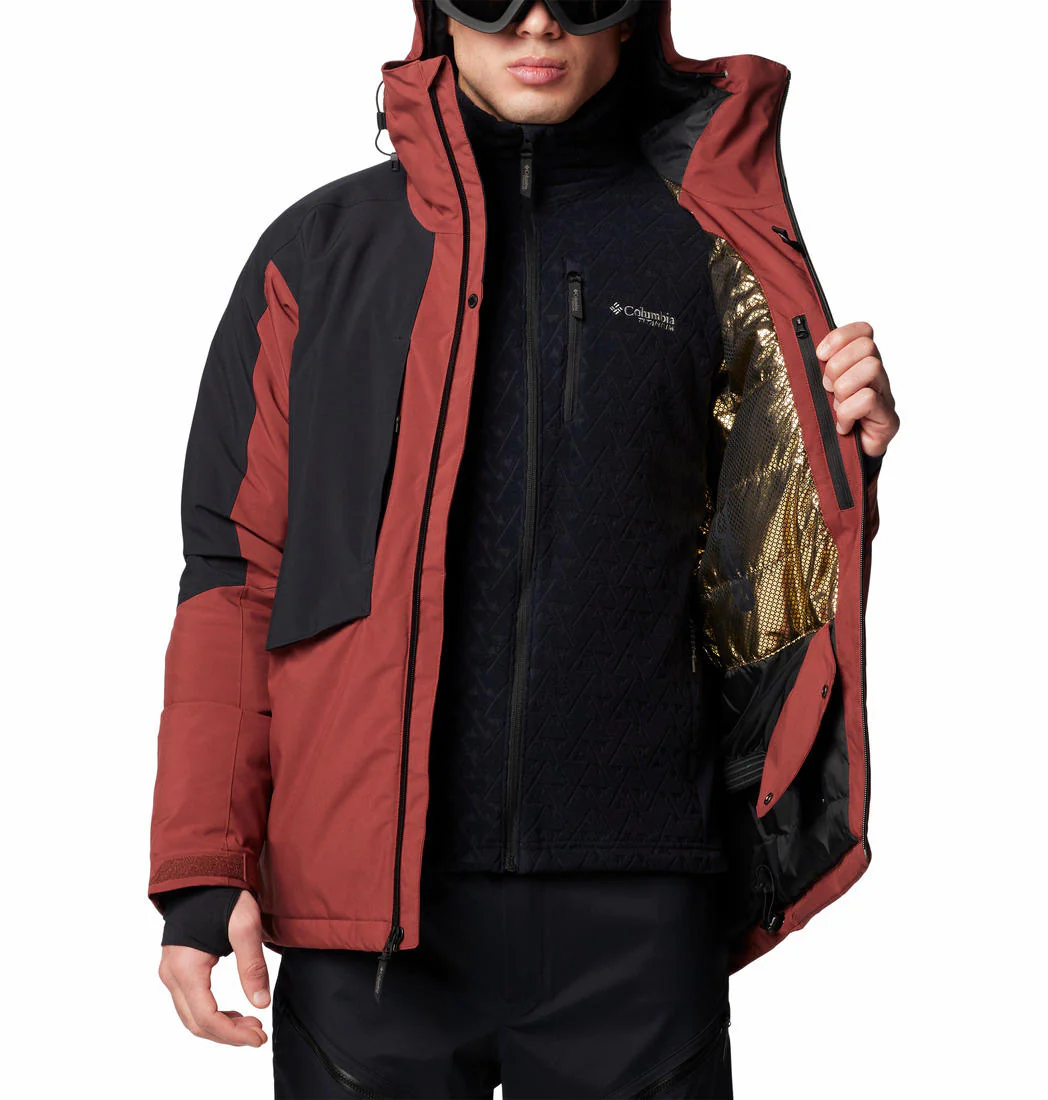 Columbia Men Red Highland Summit II Jacket - Image 5