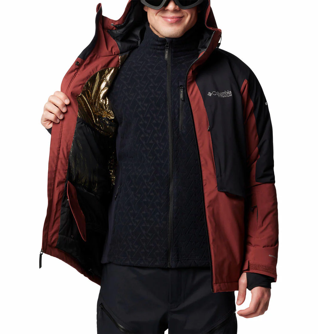 Columbia Men Red Highland Summit II Jacket - Image 6