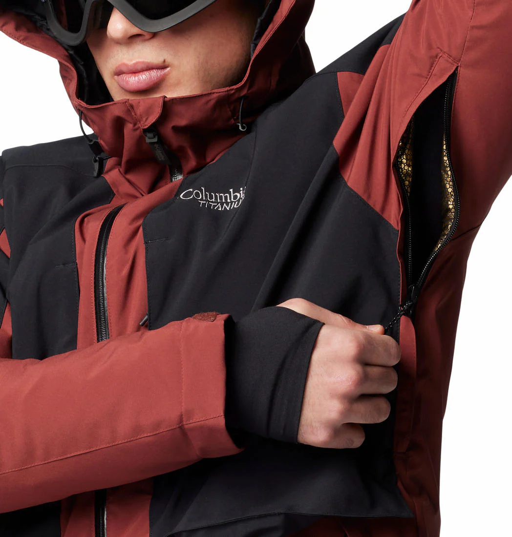 Columbia Men Red Highland Summit II Jacket - Image 9