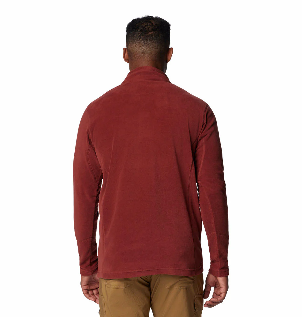 Columbia Men Red Klamath Range II Half Zip - Image 2