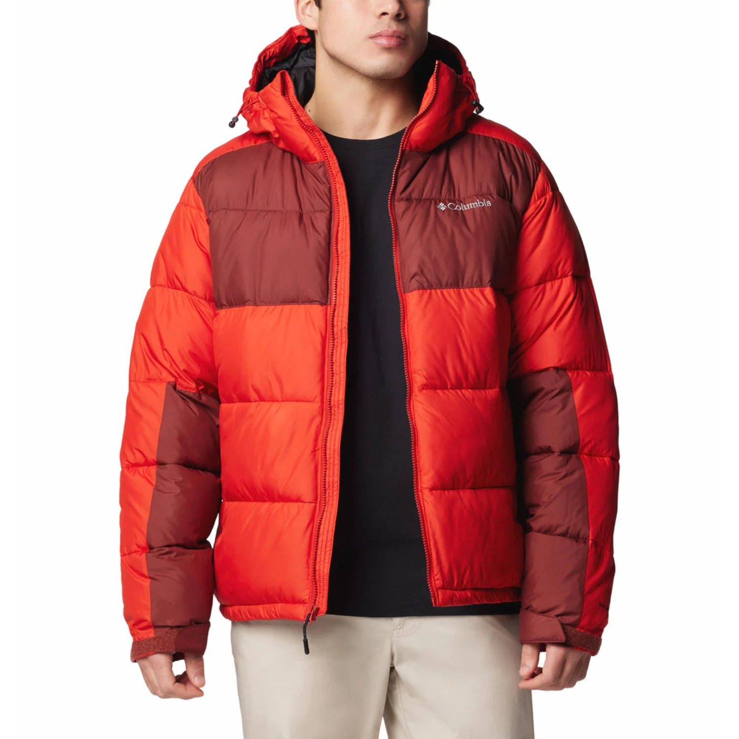 Columbia Men Red Pike Lake II Hooded Jacket - Image 4