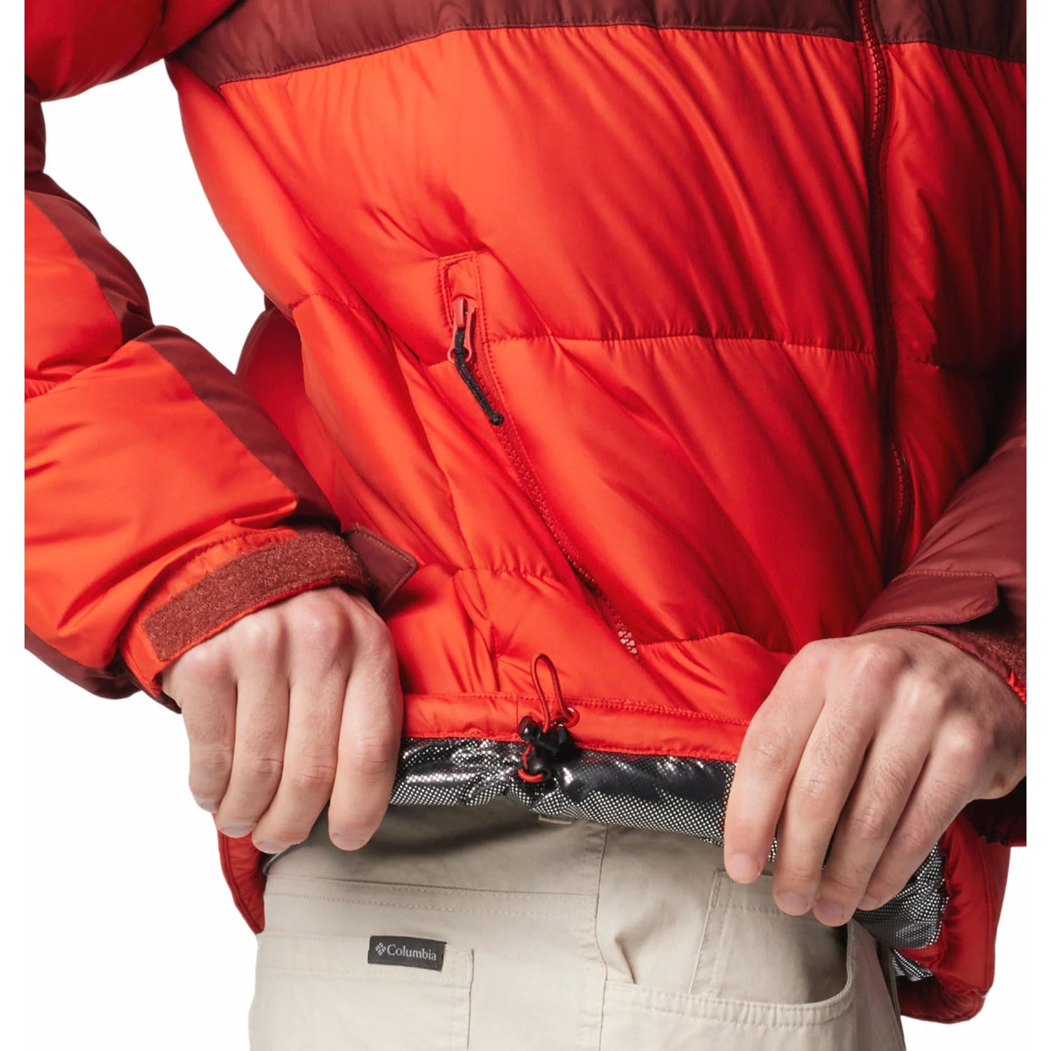 Columbia Men Red Pike Lake II Hooded Jacket - Image 7