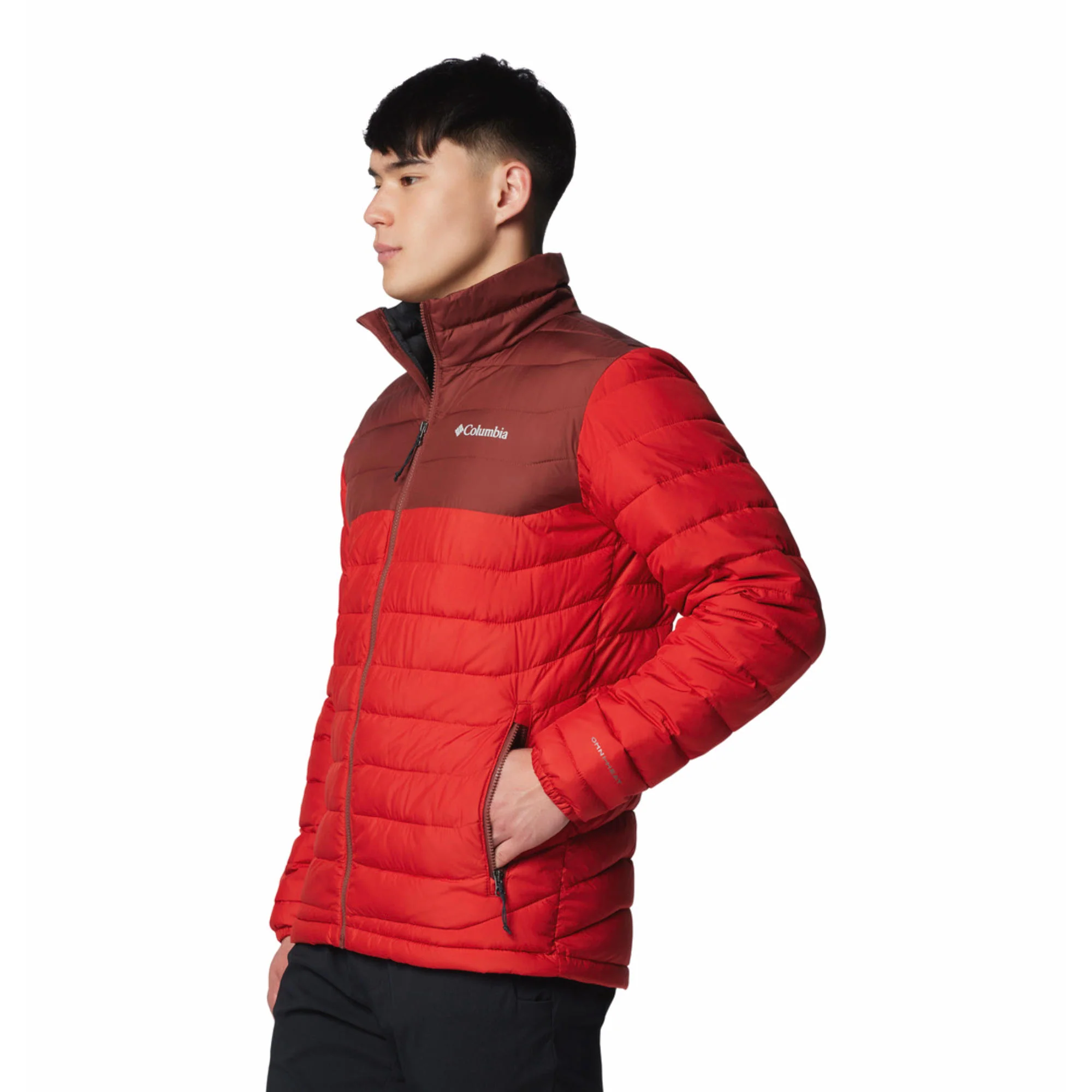 Columbia Men Red Powder Lite II Jacket - Image 3