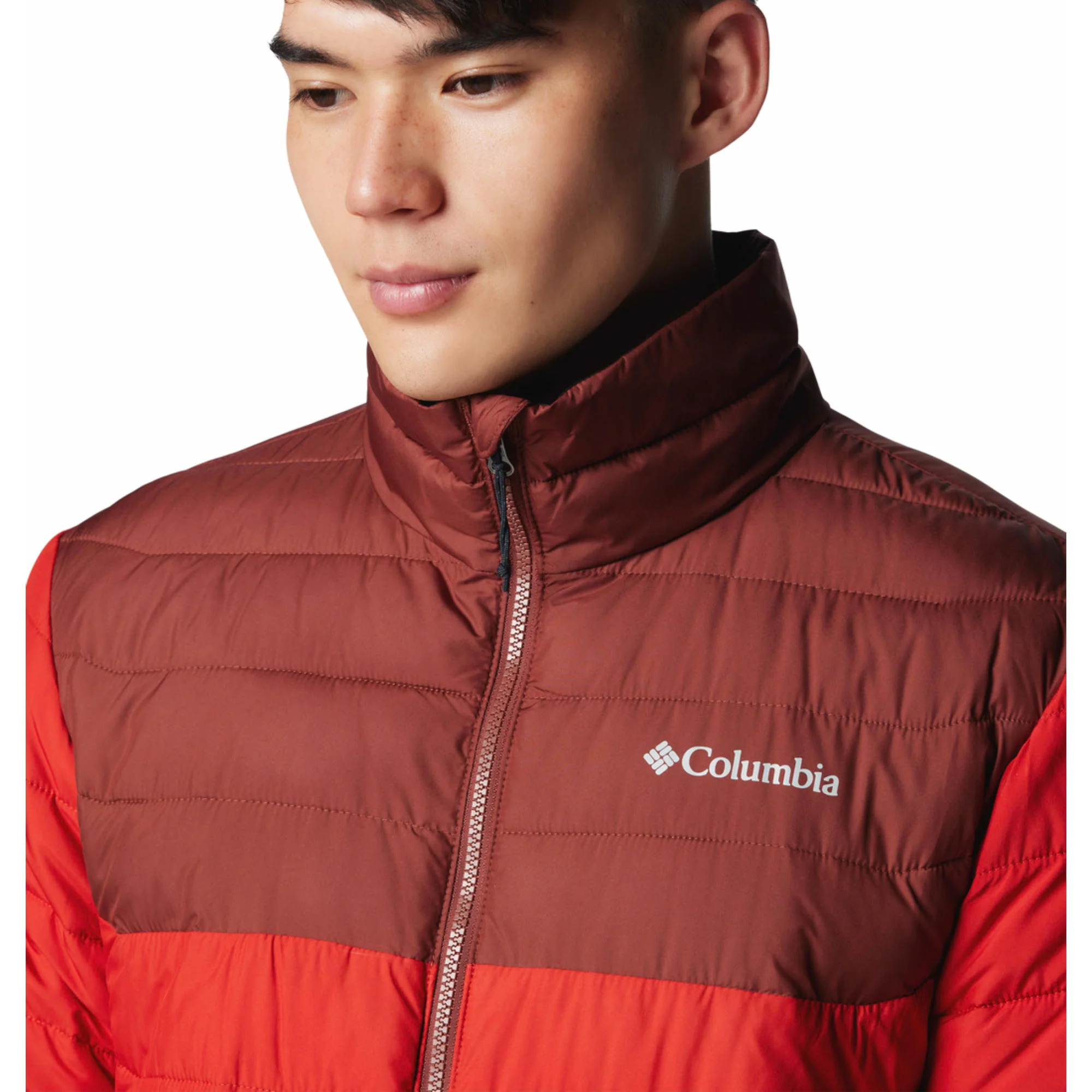 Columbia Men Red Powder Lite II Jacket - Image 7