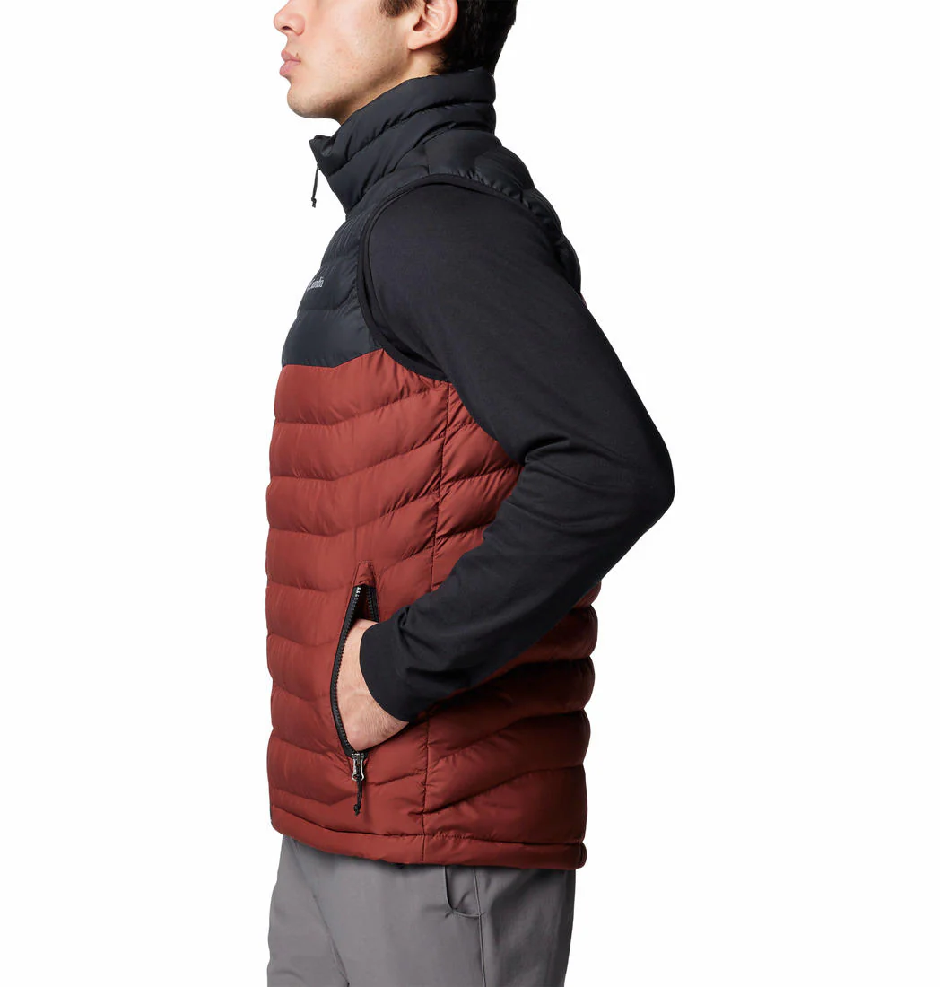 Columbia Men Red Powder Lite II Vest - Image 3