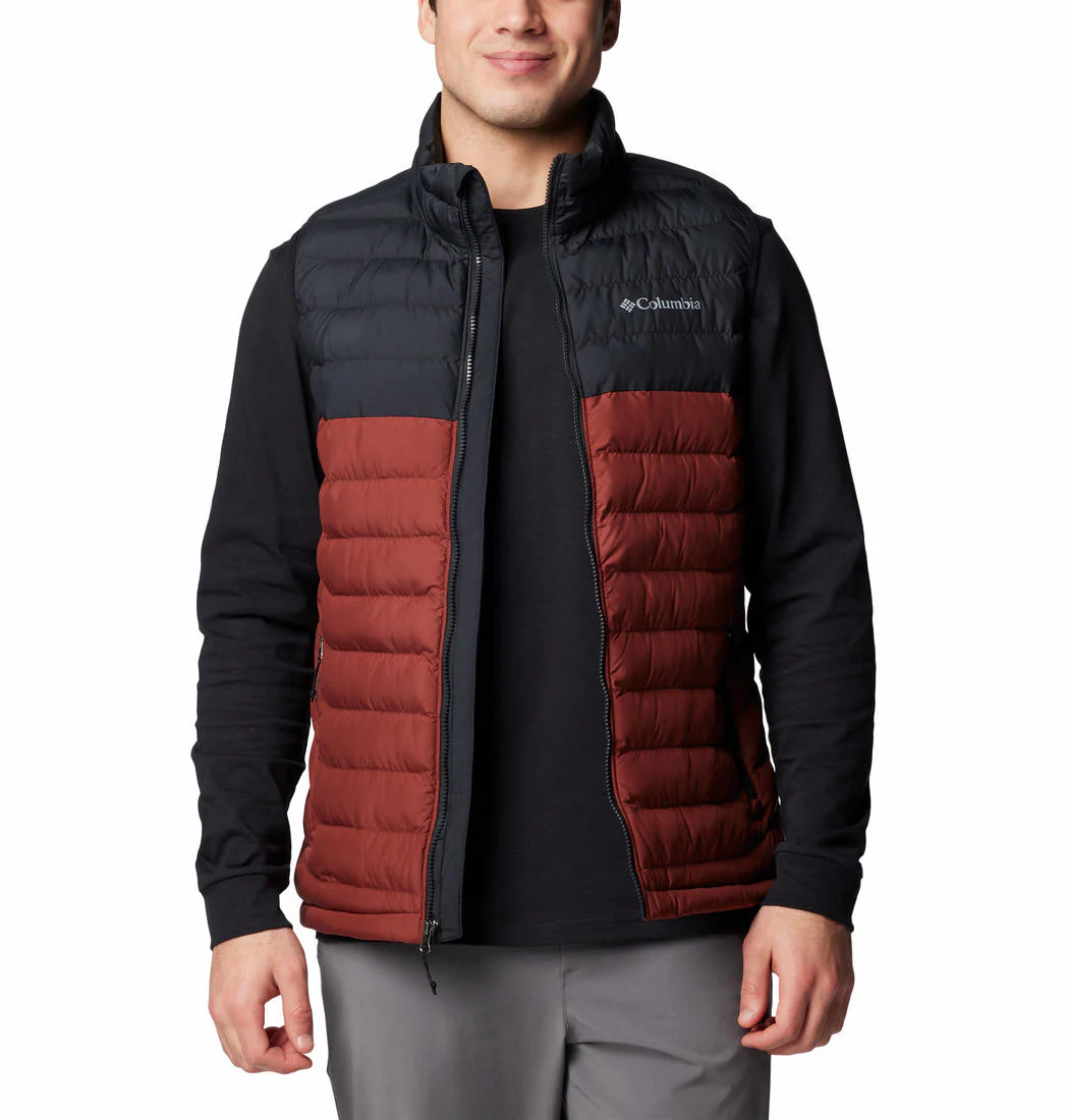 Columbia Men Red Powder Lite II Vest - Image 4