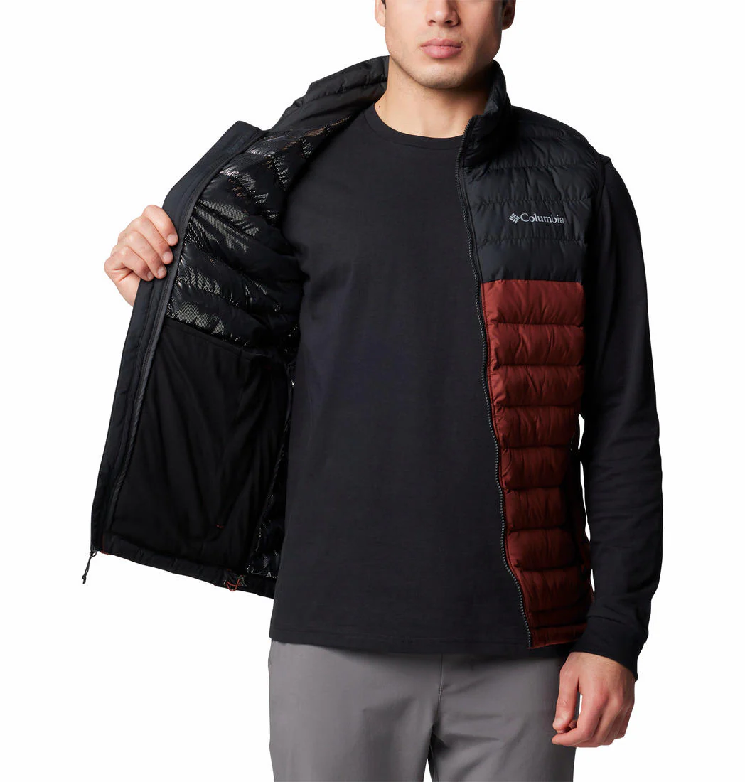 Columbia Men Red Powder Lite II Vest - Image 5