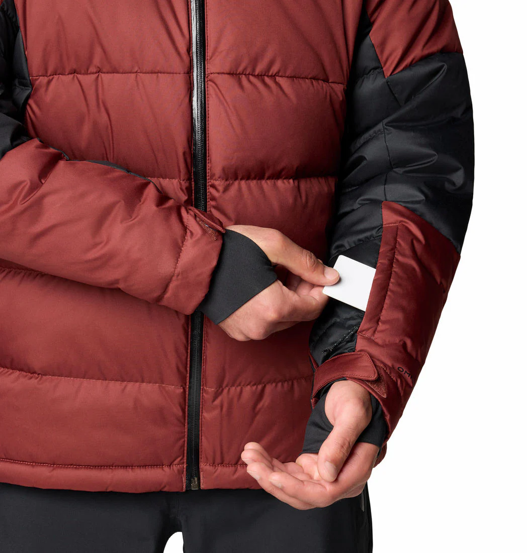 Columbia Men Red Roaring Fork II Down Jacket - Image 11