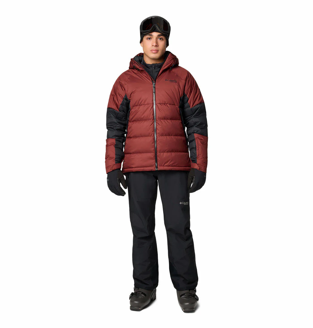 Columbia Men Red Roaring Fork II Down Jacket - Image 4