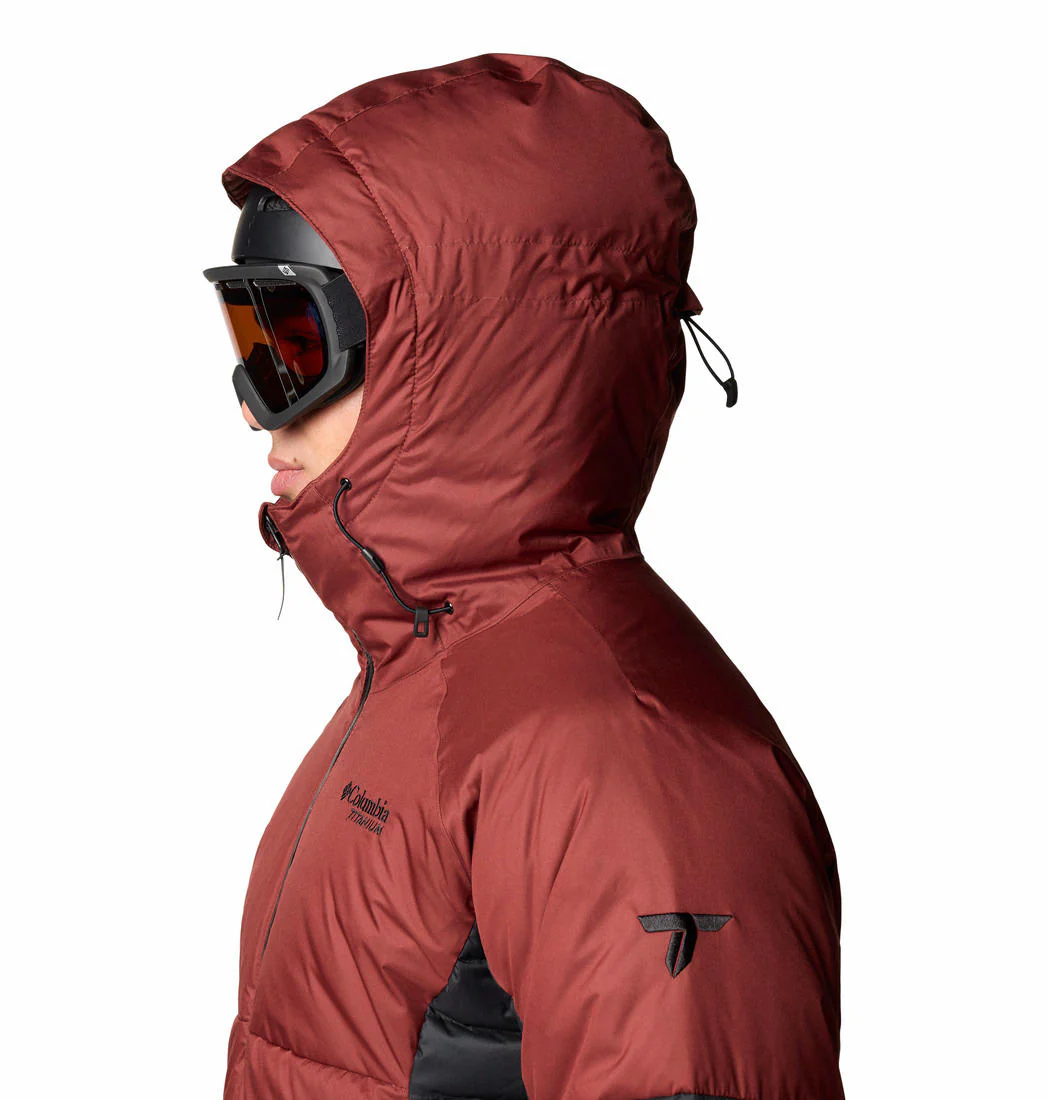 Columbia Men Red Roaring Fork II Down Jacket - Image 6
