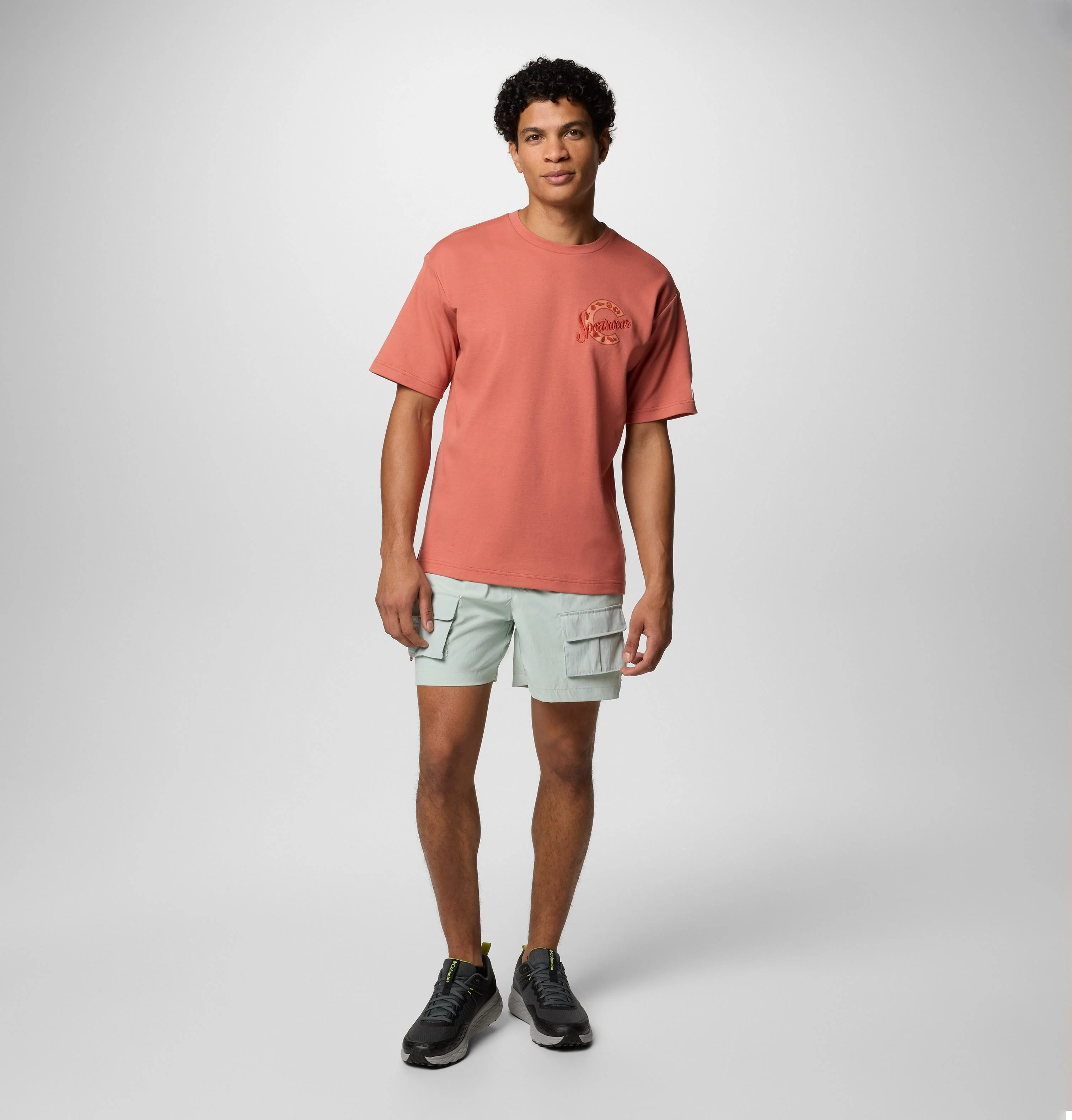 Columbia Men Red CSC Heritage Graphic Tee (Sun Protection) - Image 6