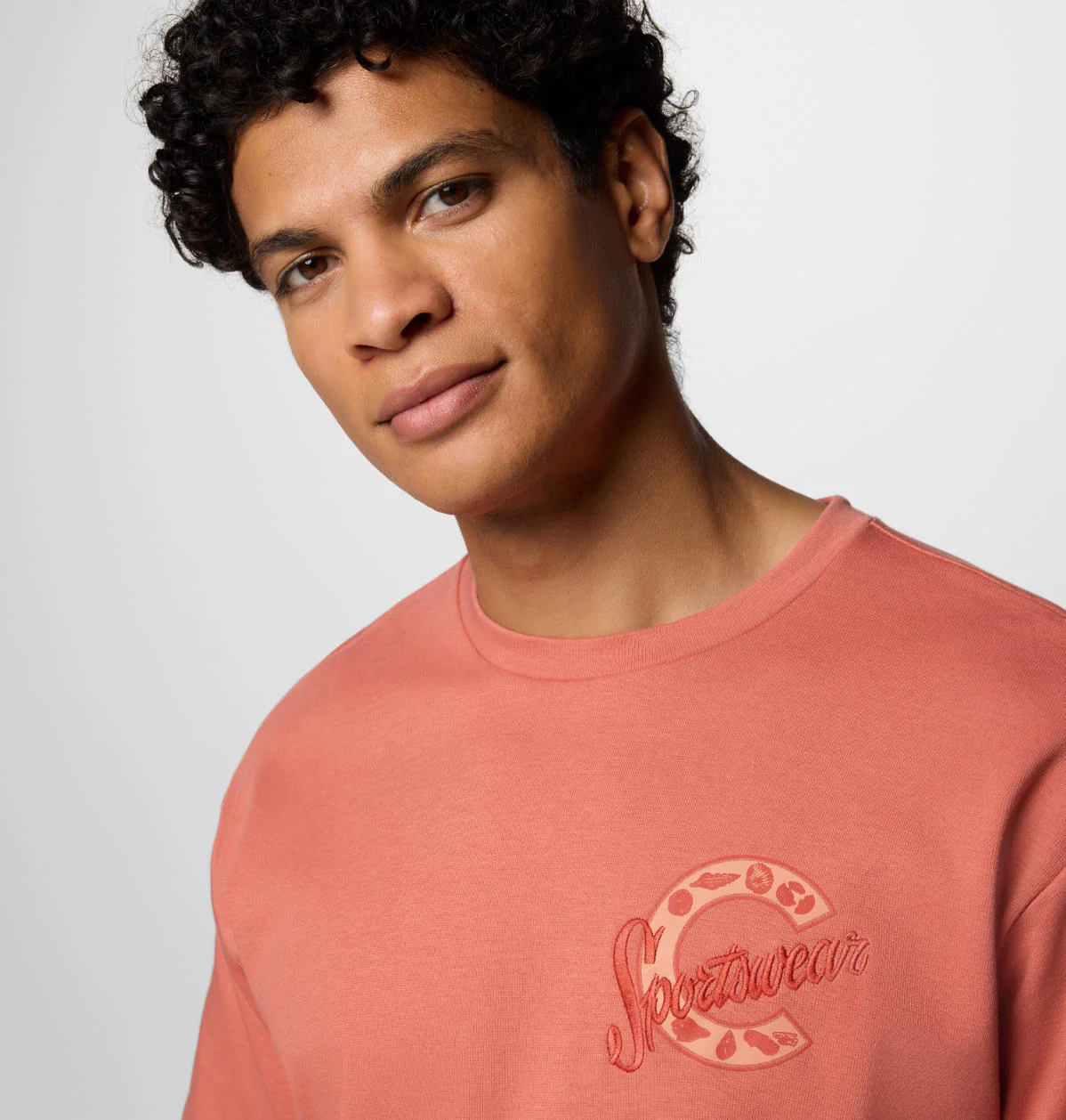 Columbia Men Red CSC Heritage Graphic Tee (Sun Protection) - Image 7