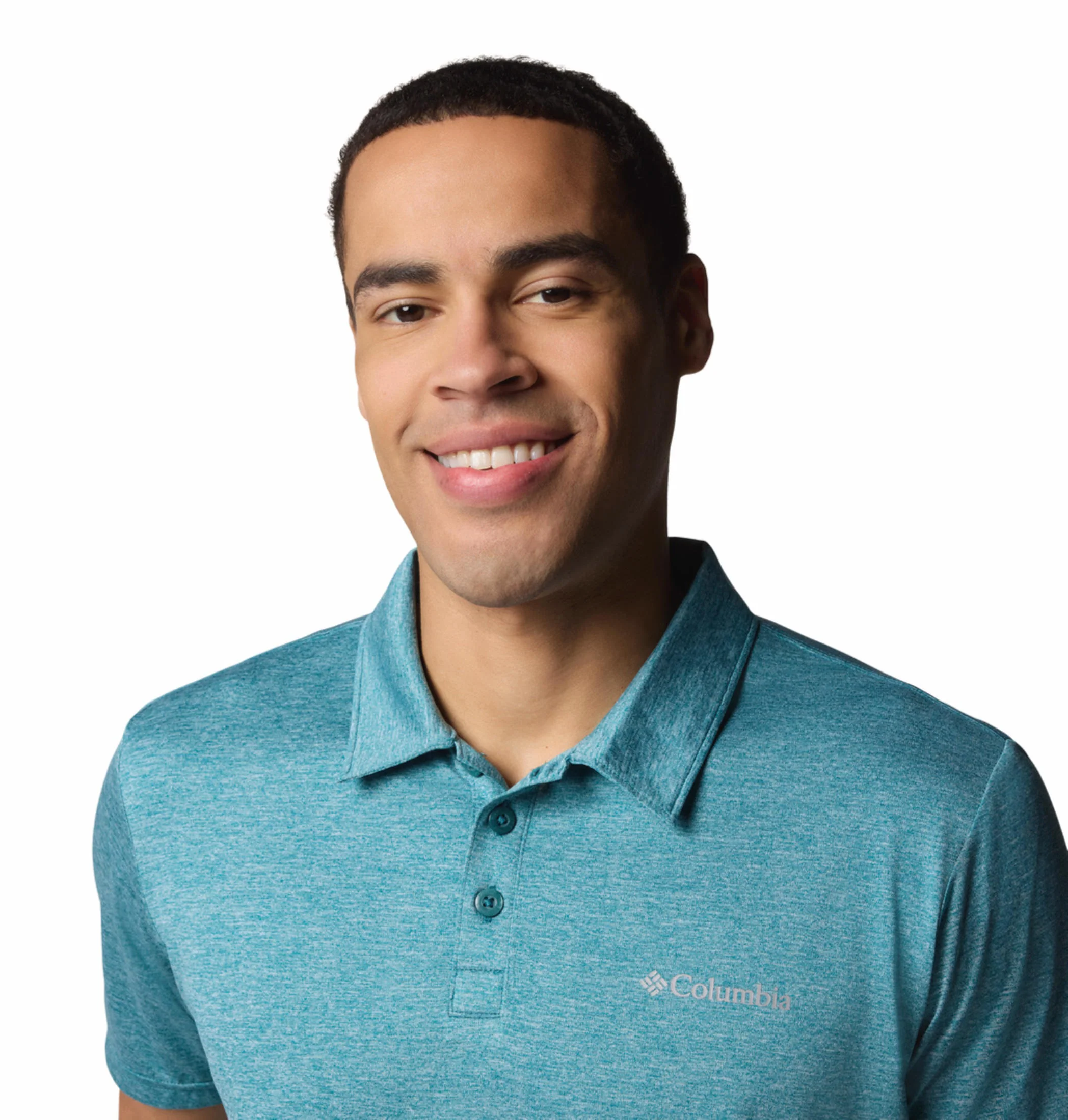Columbia Men Blue Columbia Hike Polo - Image 7