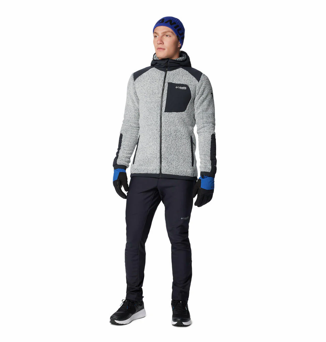Columbia Men White Arctic Crest Sherpa Full Zip - Image 4