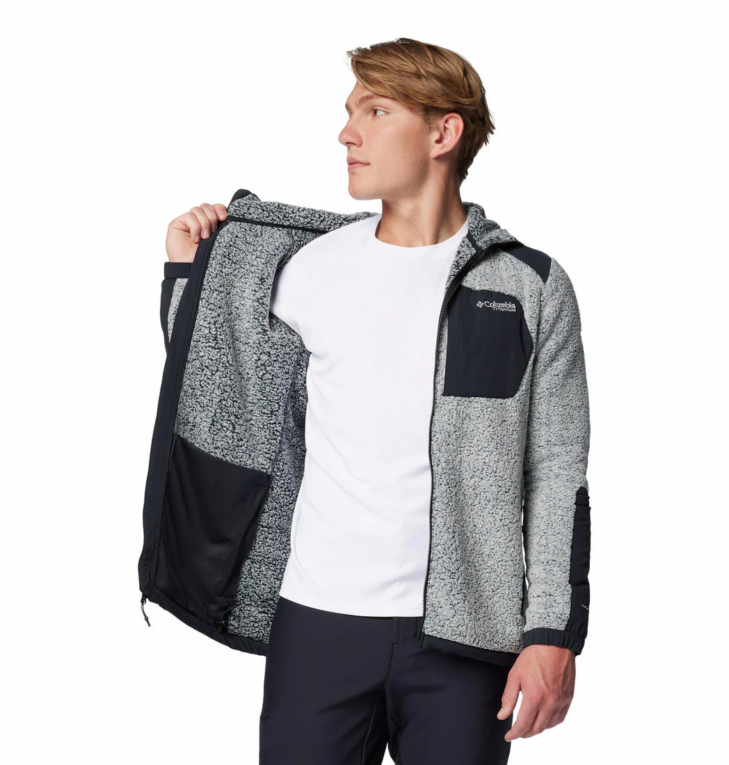 Columbia Men White Arctic Crest Sherpa Full Zip - Image 7