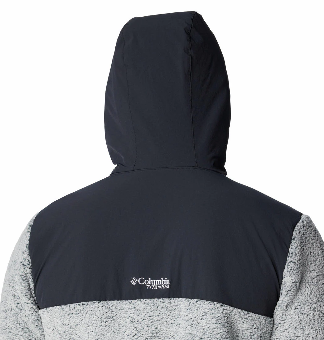 Columbia Men White Arctic Crest Sherpa Full Zip - Image 9