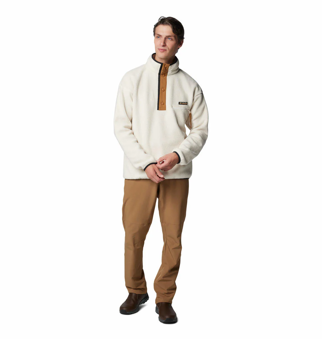 Columbia Men White Helvetia II Half Snap Fleece - Image 4