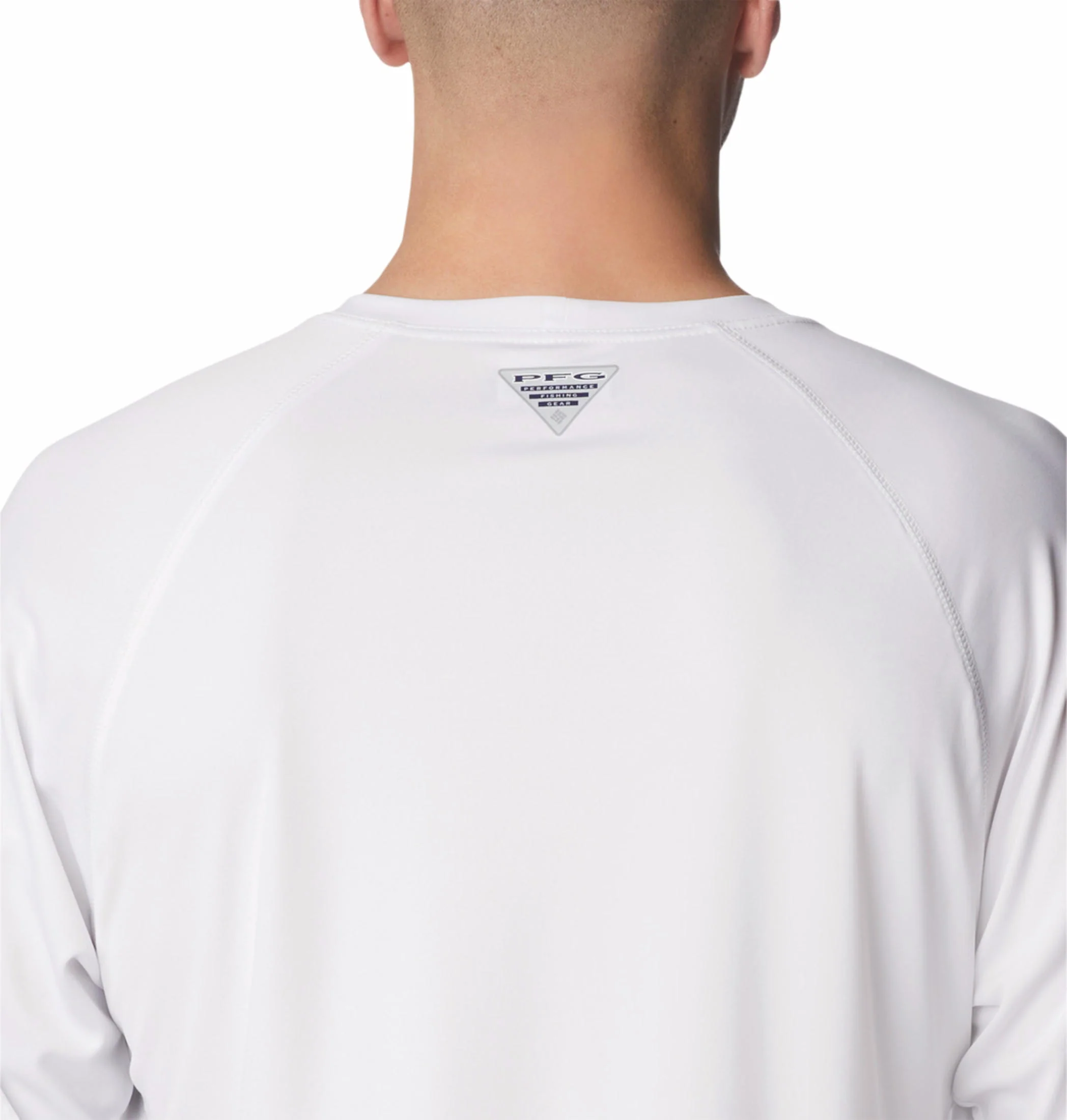 Columbia Men White Terminal Tackle LS Shirt (Sun Protection) - Image 7