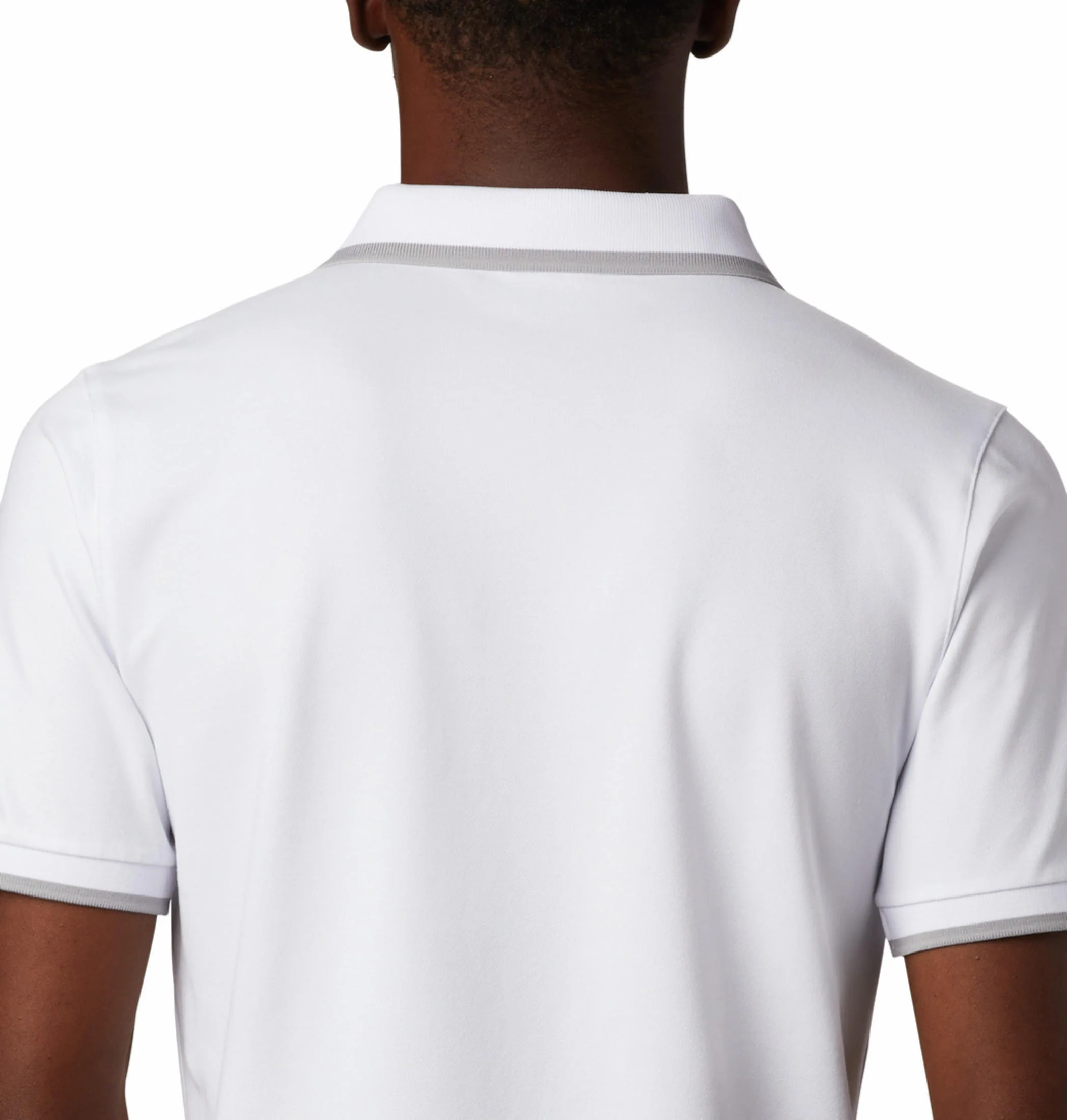 Columbia Men White Cove Dome Butte Solid Pique Polo (Sun Protection) - Image 6