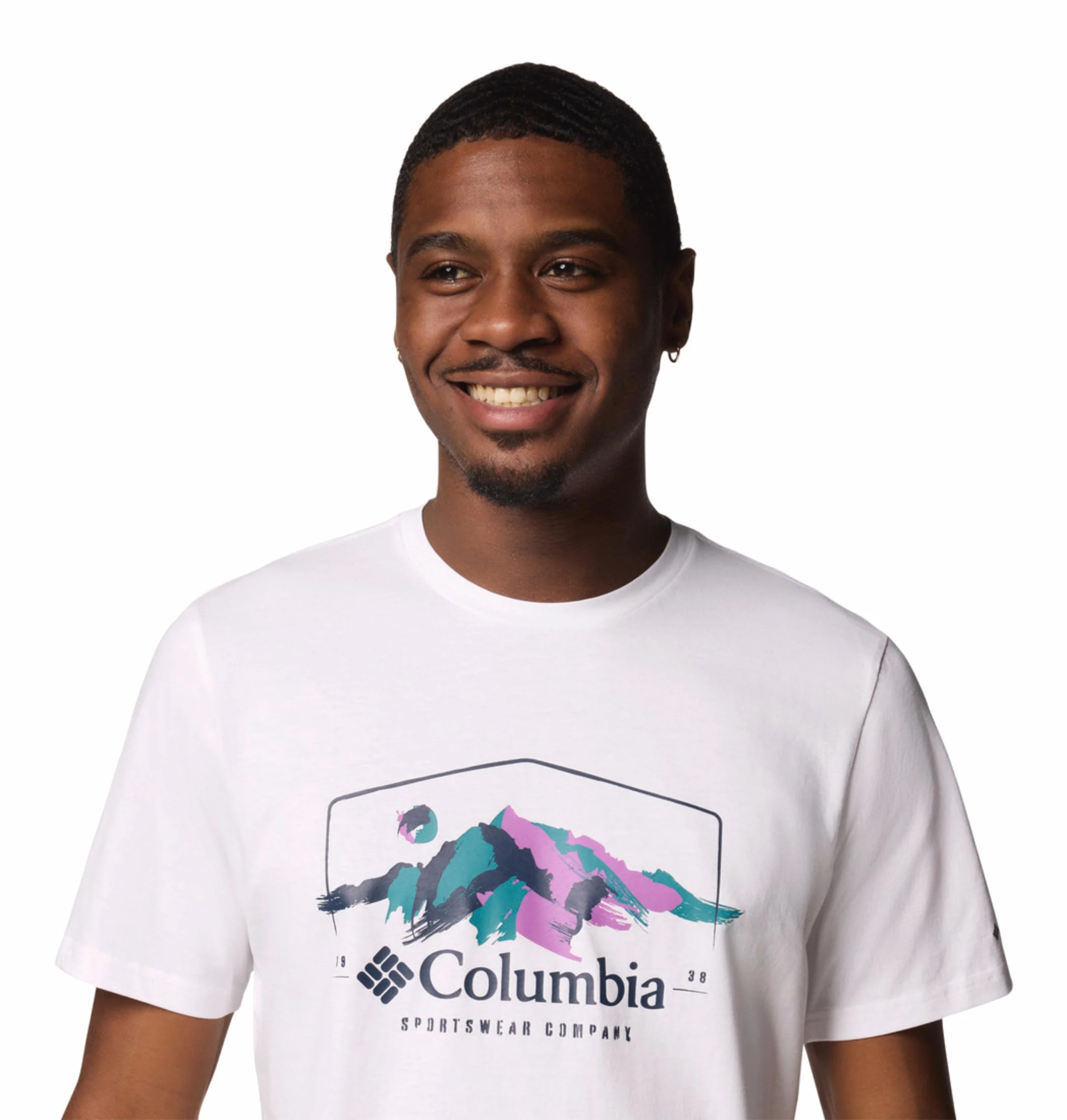 Columbia Men White Path Lake Graphic Tee II - Image 7