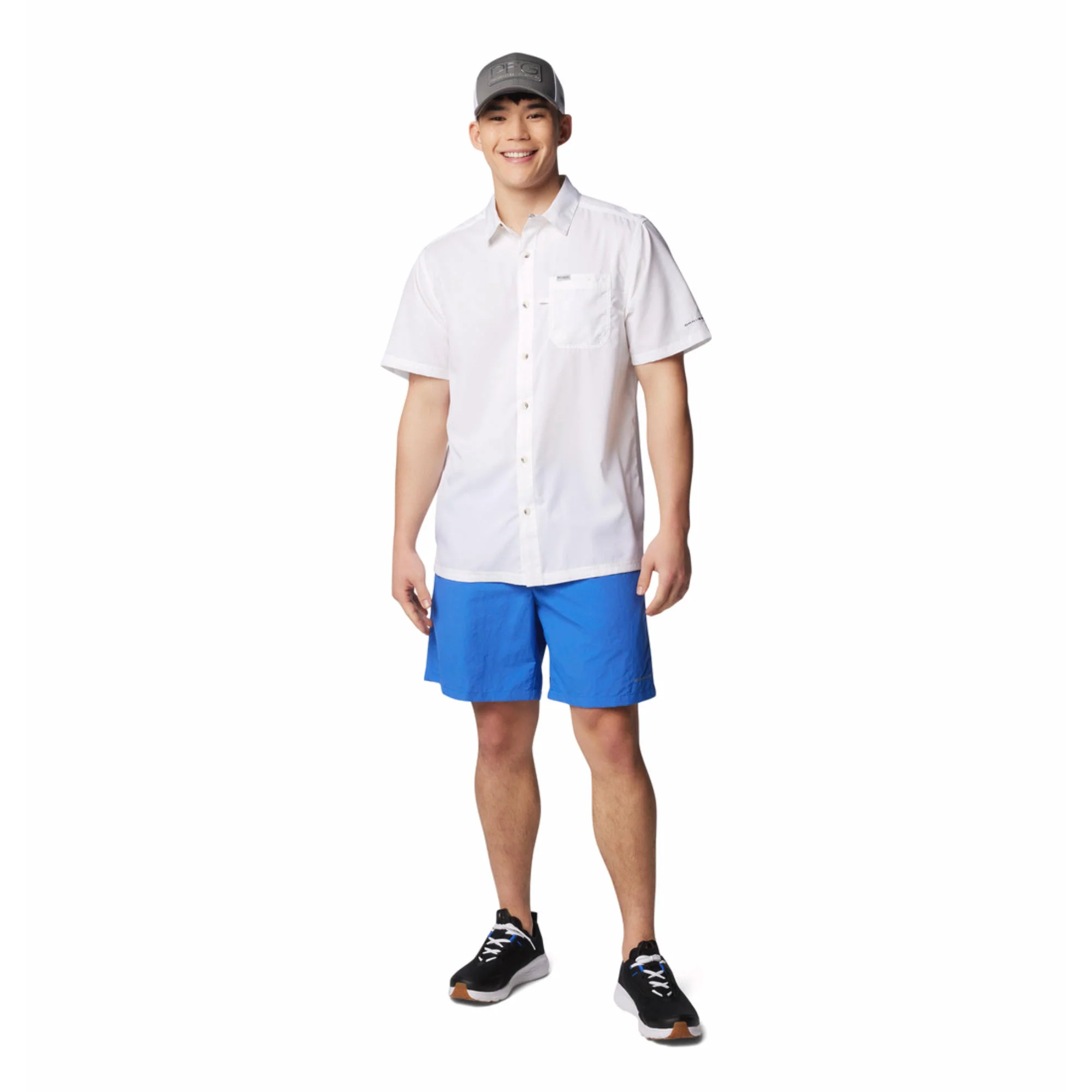 Columbia Men White Slack Tide Camp Shirt (Sun Protection) - Image 4