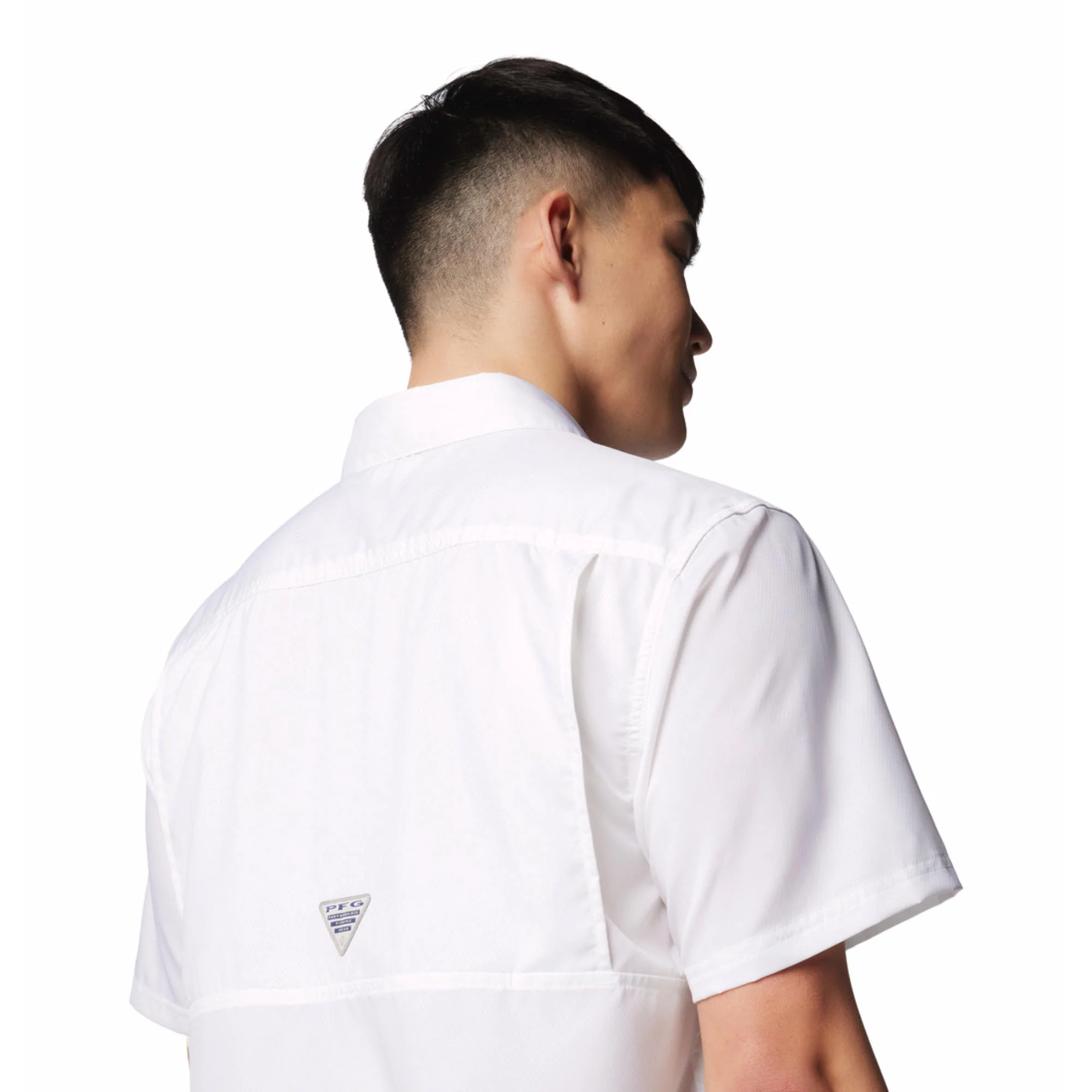 Columbia Men White Slack Tide Camp Shirt (Sun Protection) - Image 6